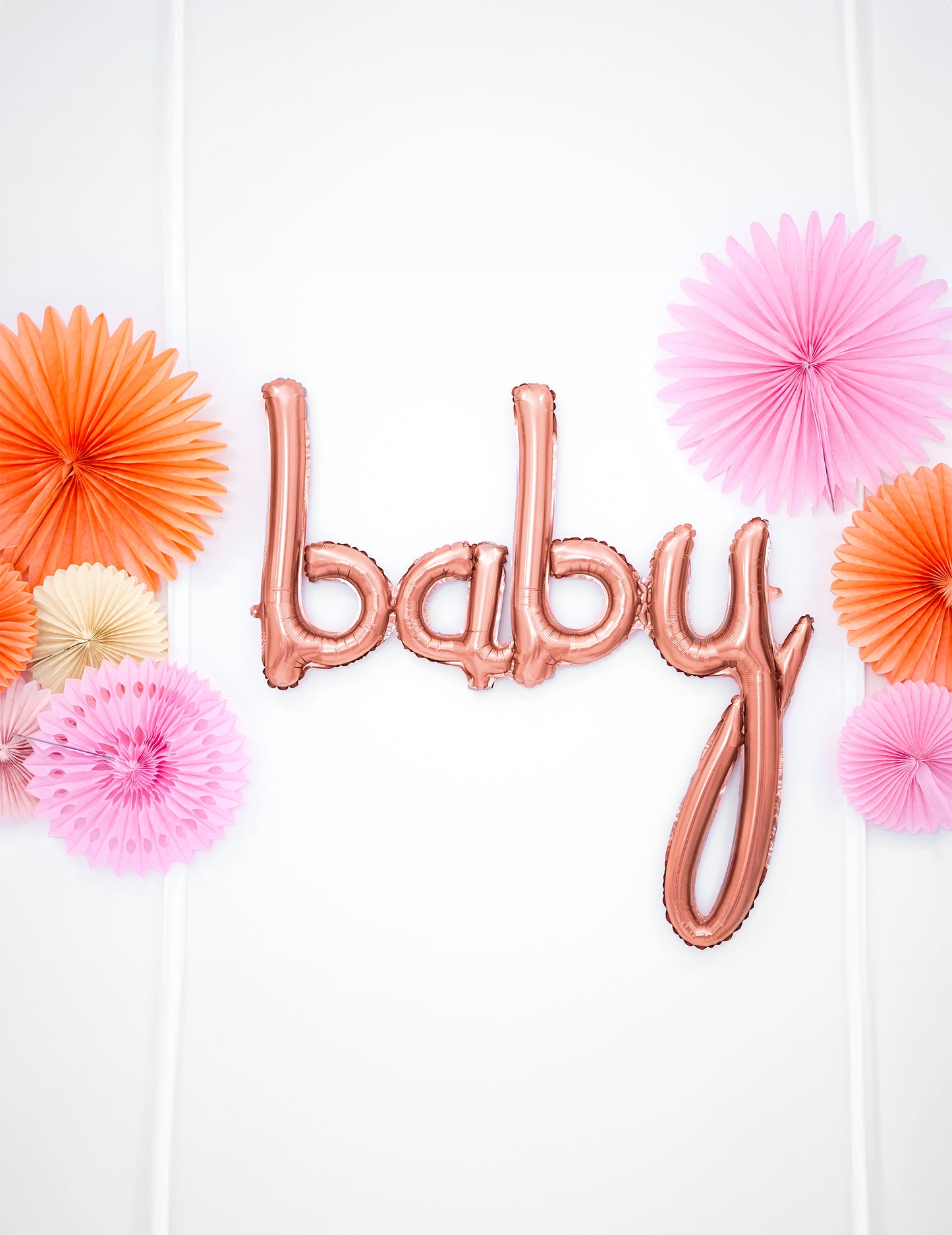 Baby Rose Gold Balon din aluminiu 73,5 x 75,5 cm
