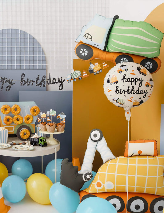 Balon din aluminiu betonieră 81 x 48 cm