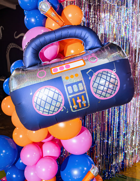 Balon din aluminiu Boombox 98x70,5 cm