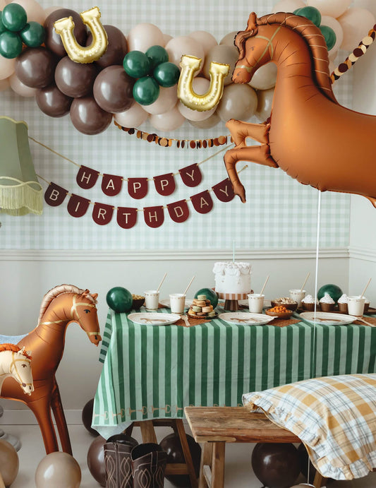 Balon din aluminiu Cal în galop 125 x 100 cm