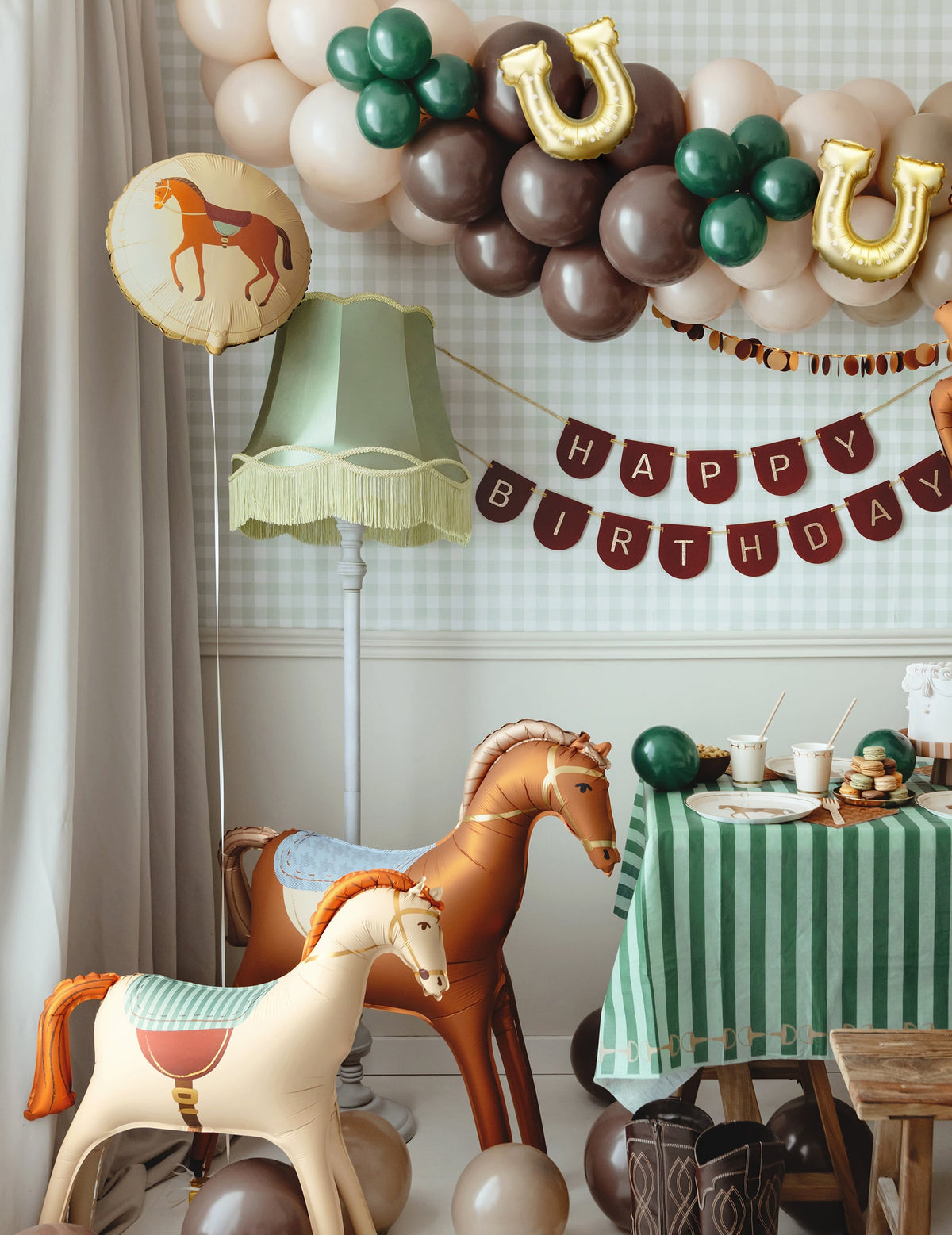 Balon de aluminiu cu cal
