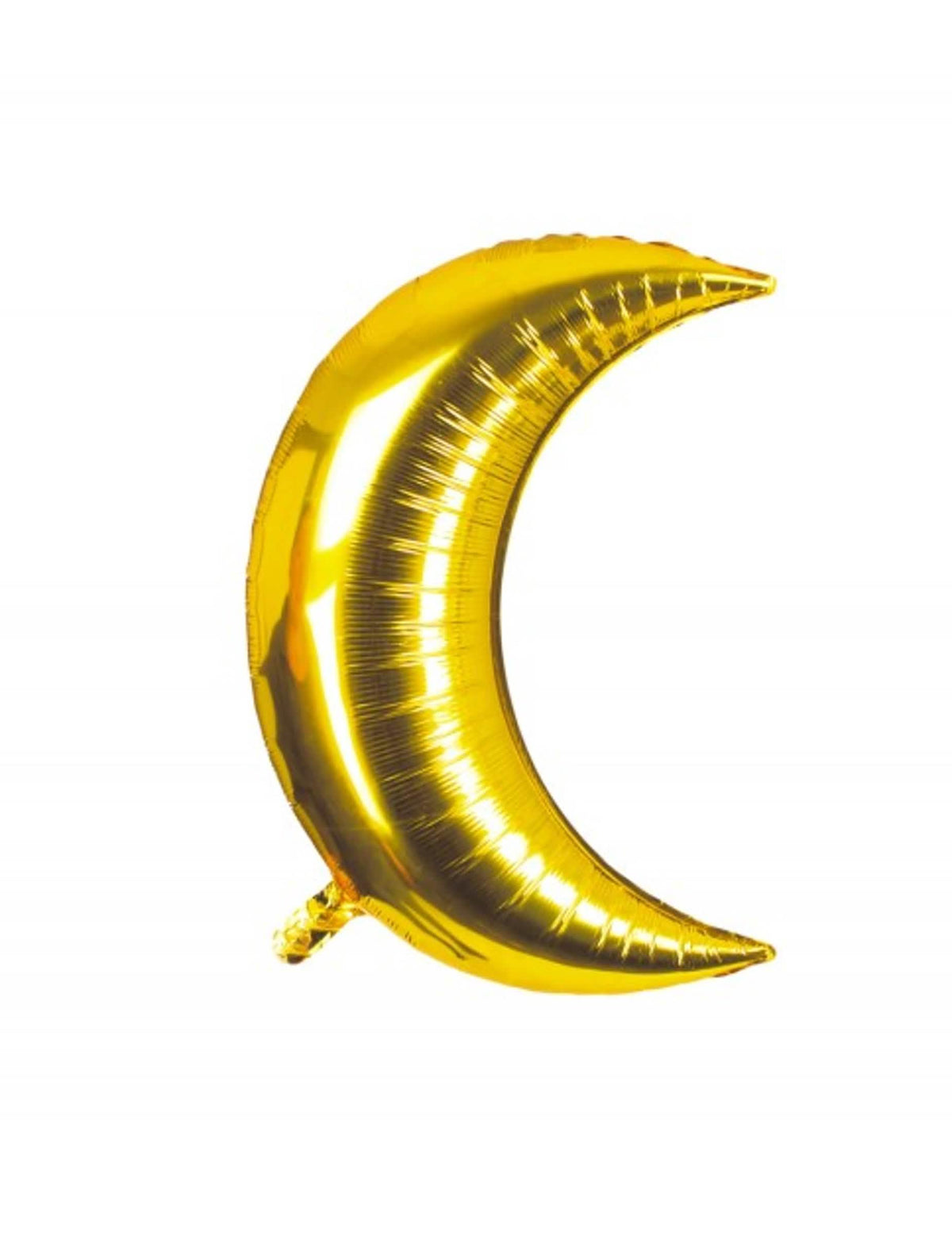 Balon din aluminiu în formă de semilună pentru petrecere auriu