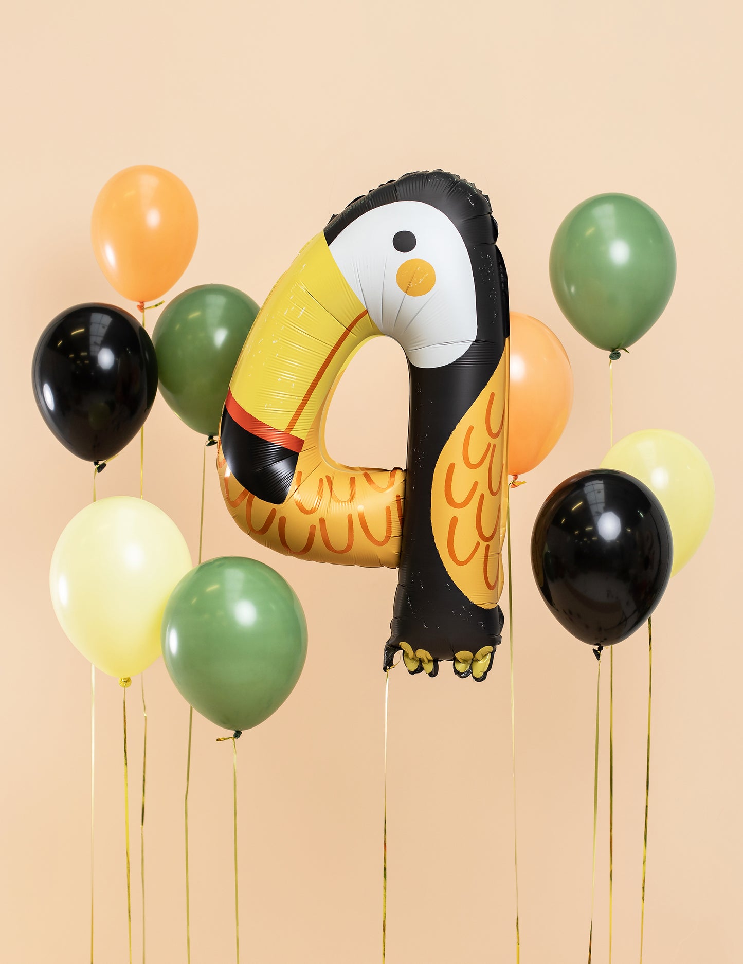 Toucan 4 Balon de aluminiu 4
