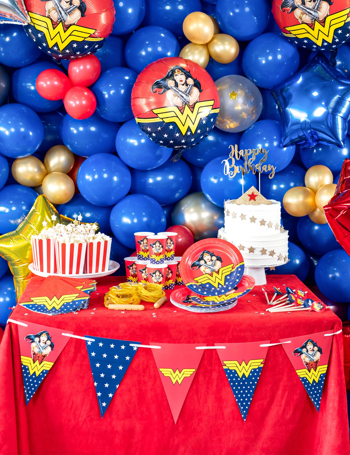 Wonder Woman Balloon din aluminiu