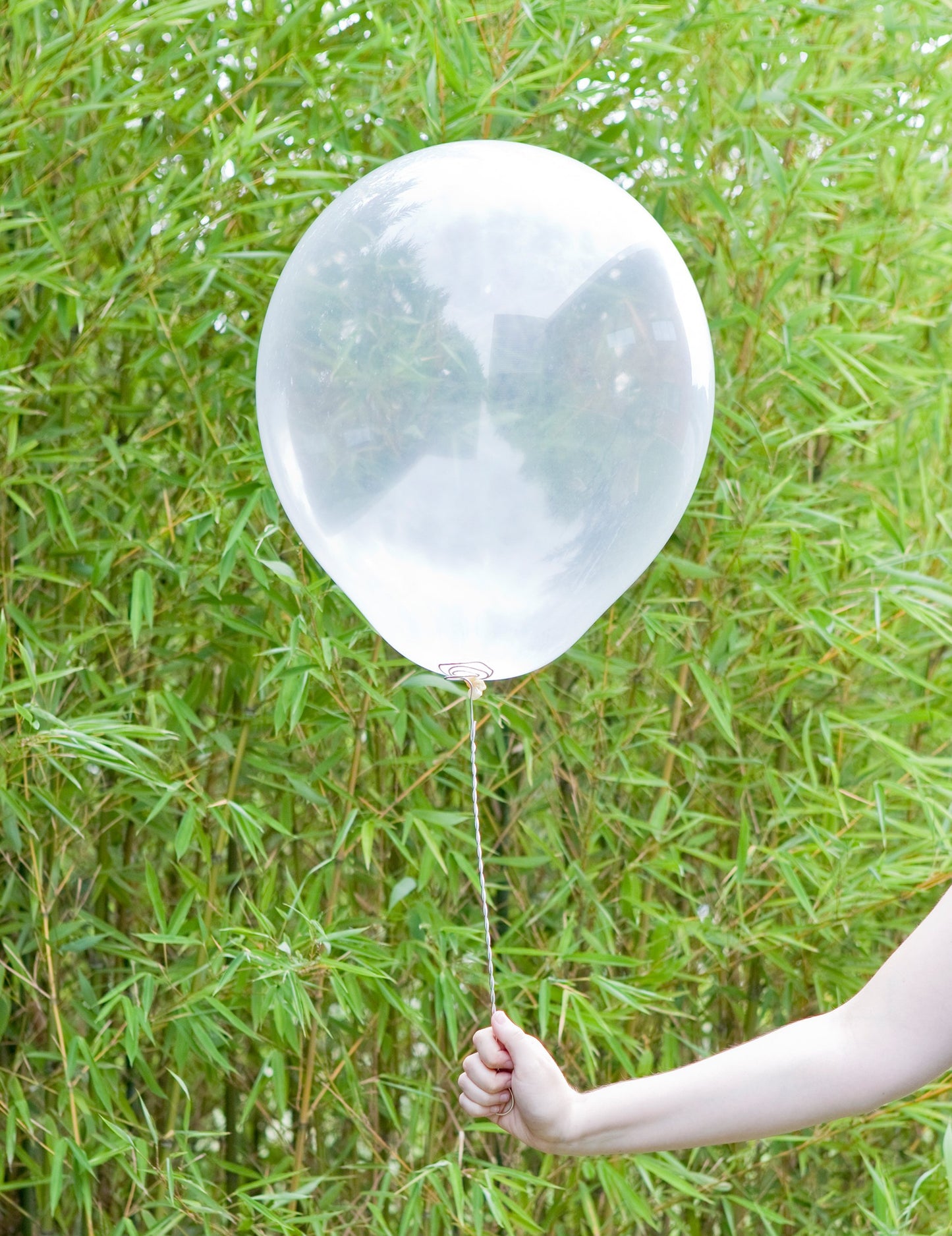 Ballon gigant transparent din latex 47 cm