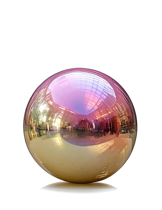 Balon gigant sferă oglindă iridescent 150 cm