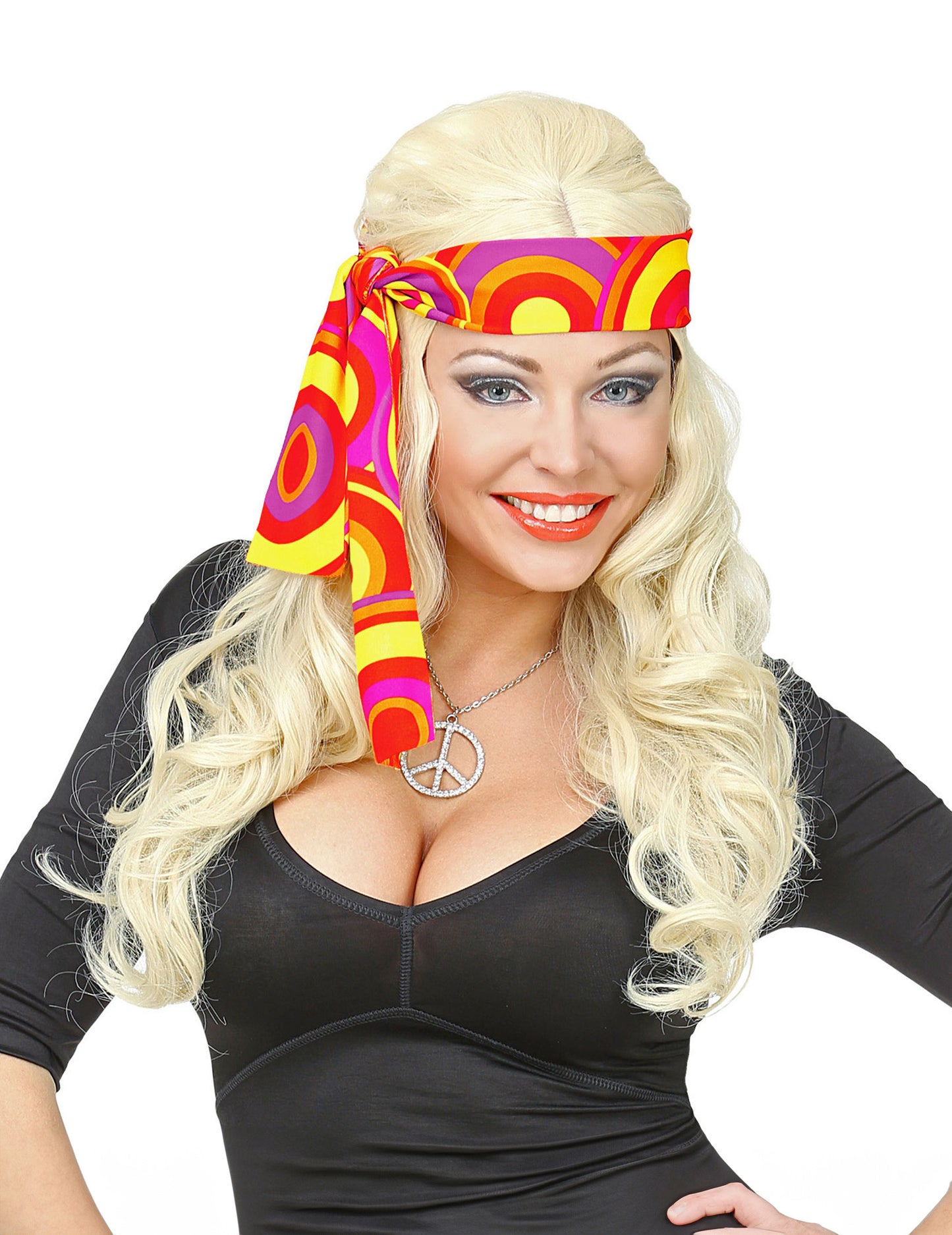 Banner pentru adulți cu bule portocalii din anii 70