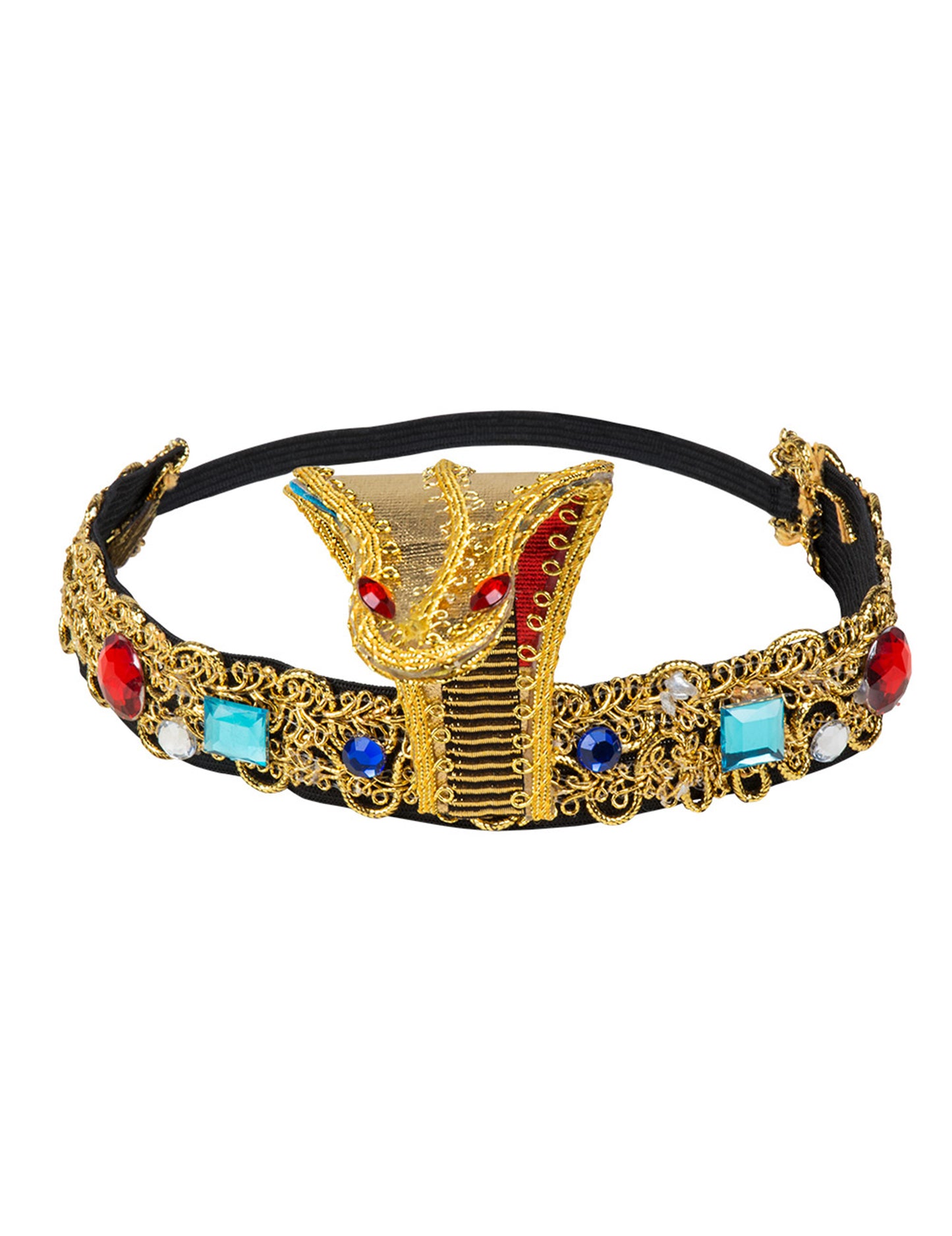 Bandă egipteană cu bijuterii adulte false