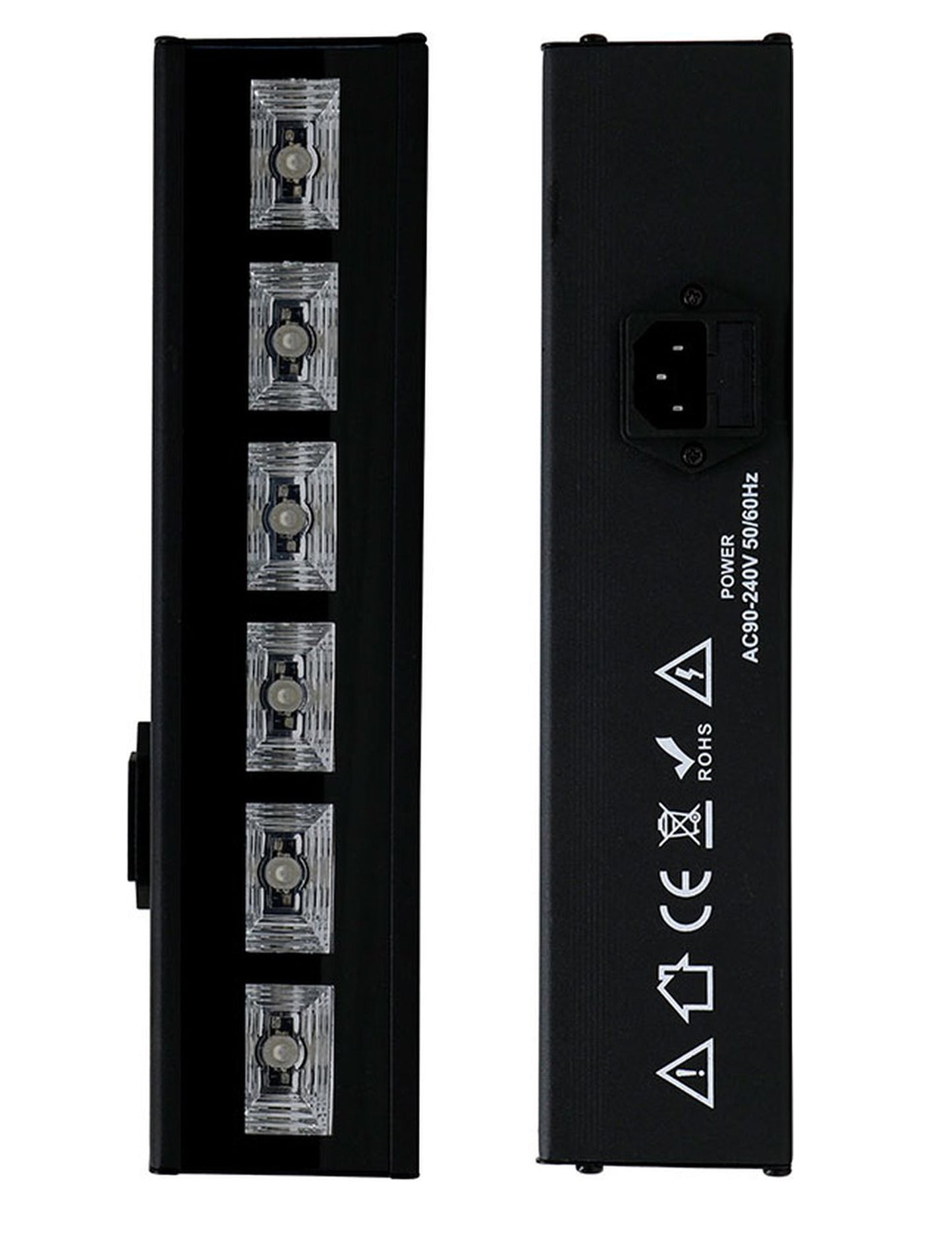 Barre à leds lumière noire 6x3W