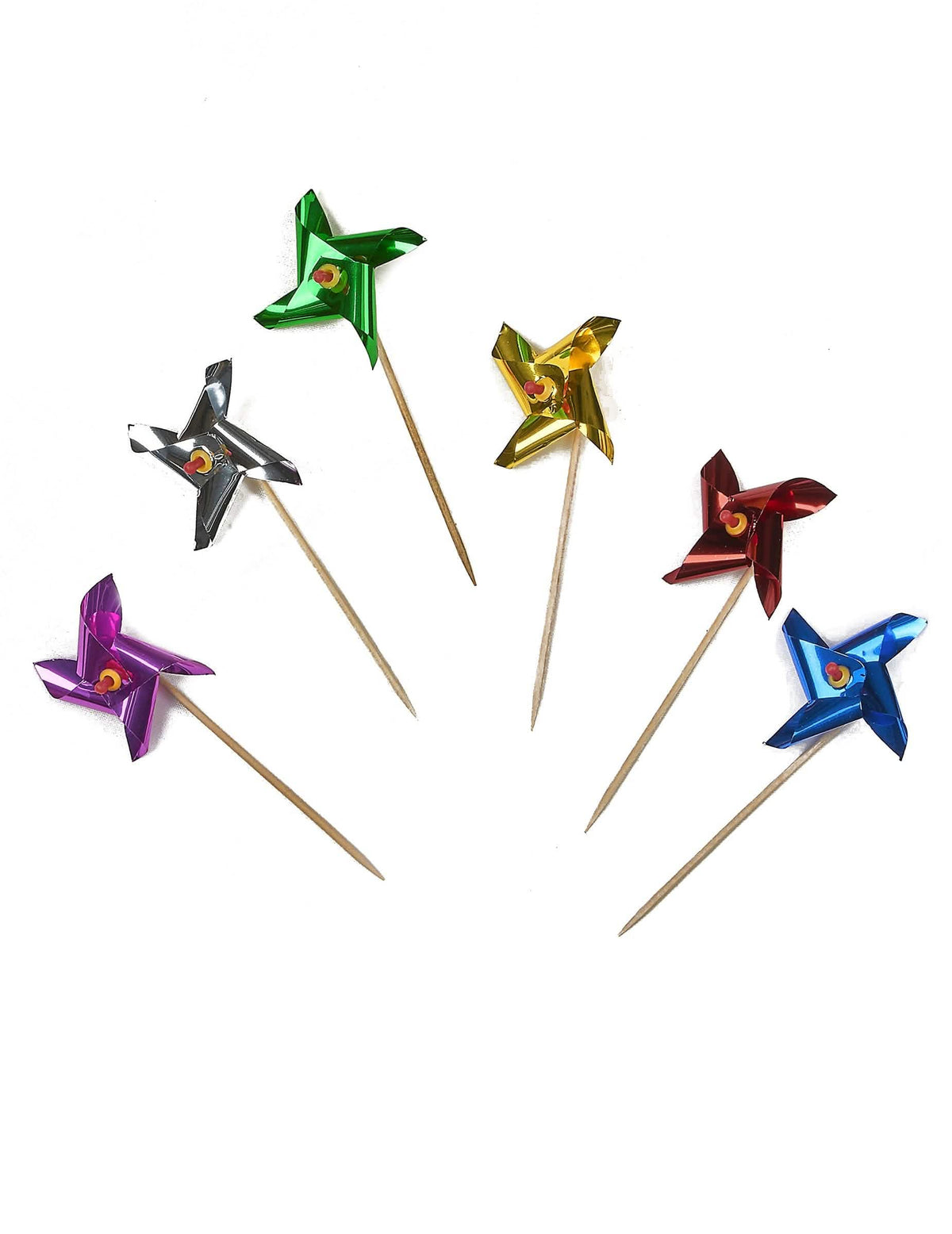 Batonet morișcă pentru petrecere multicolor metalizat