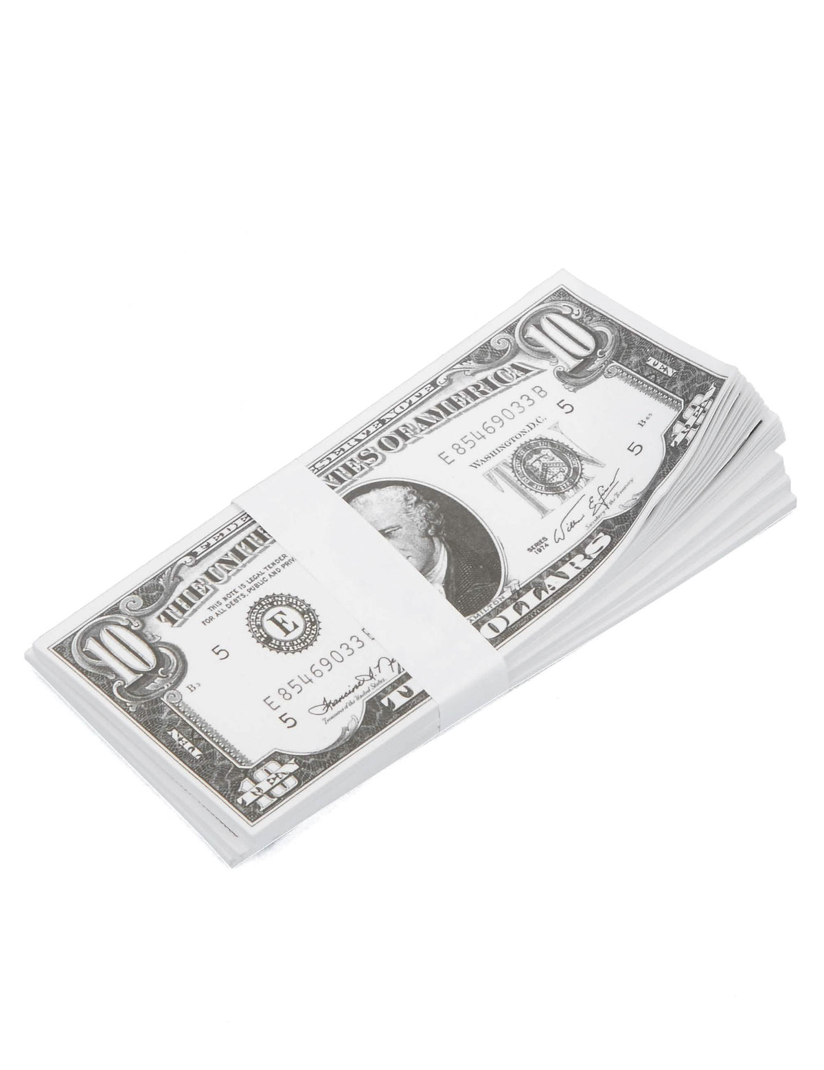 Pachet de bancnote de 10 dolari pentru costum deghizare