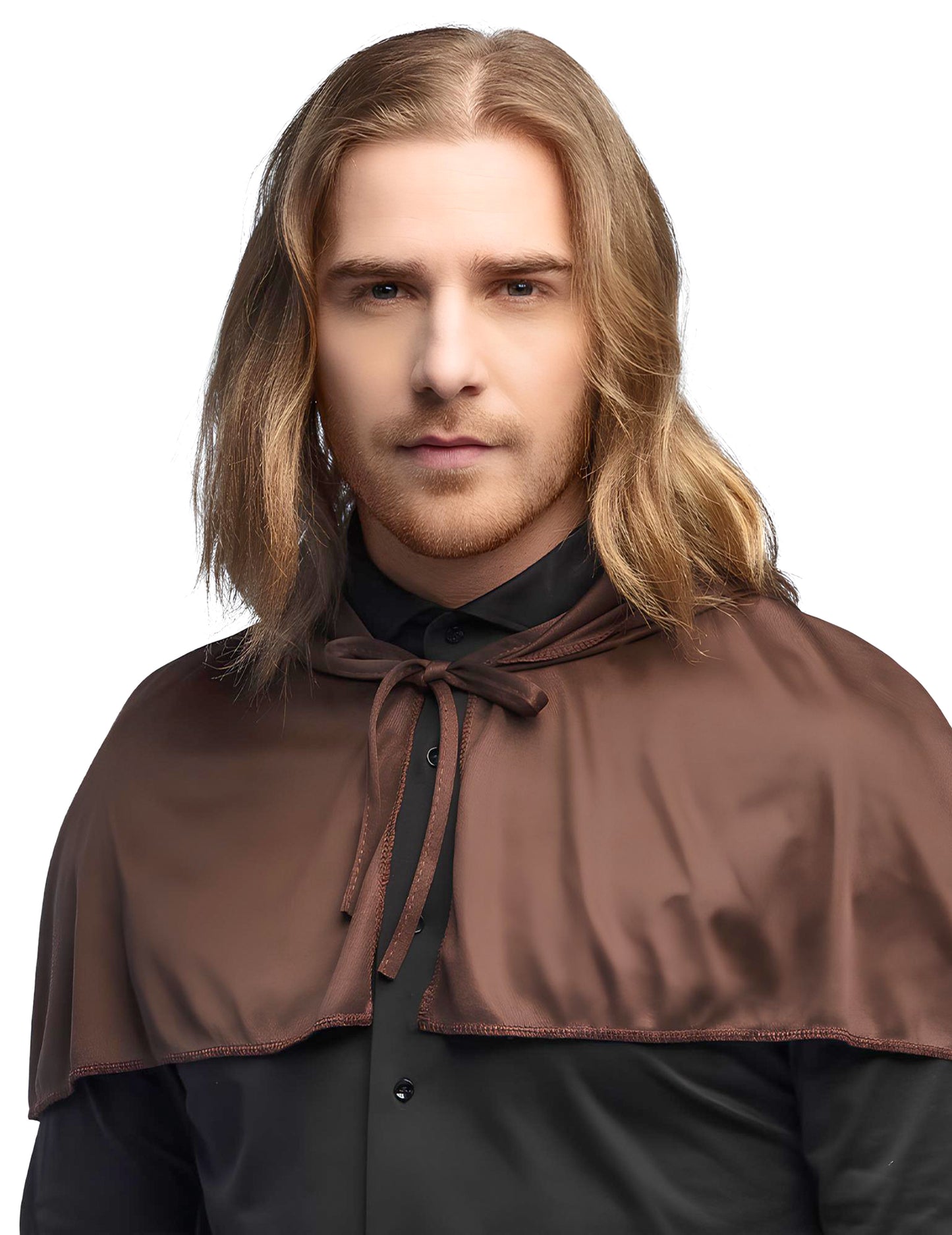 Bonnet médiéval marron adulte