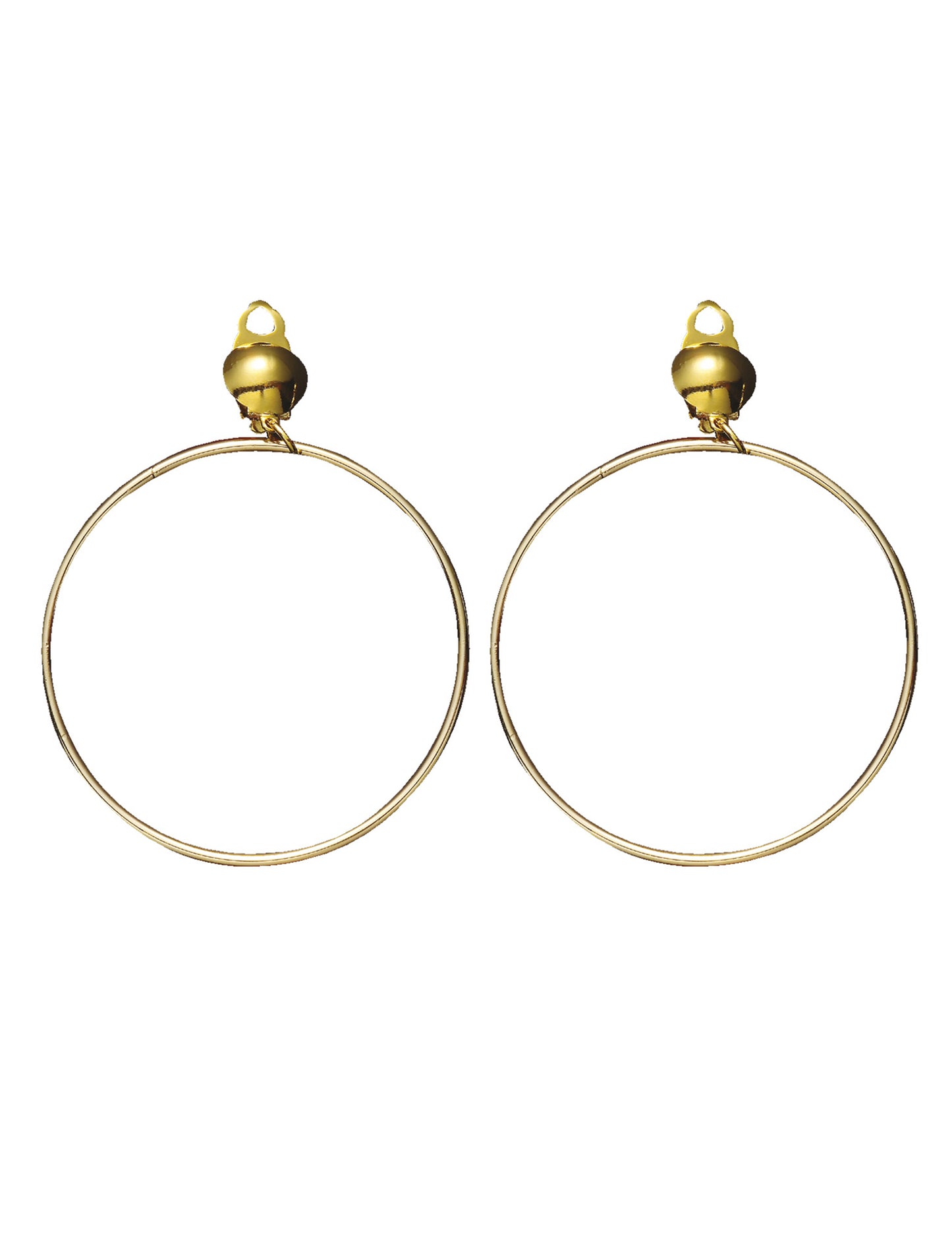 Cercei de aur pentru adulți