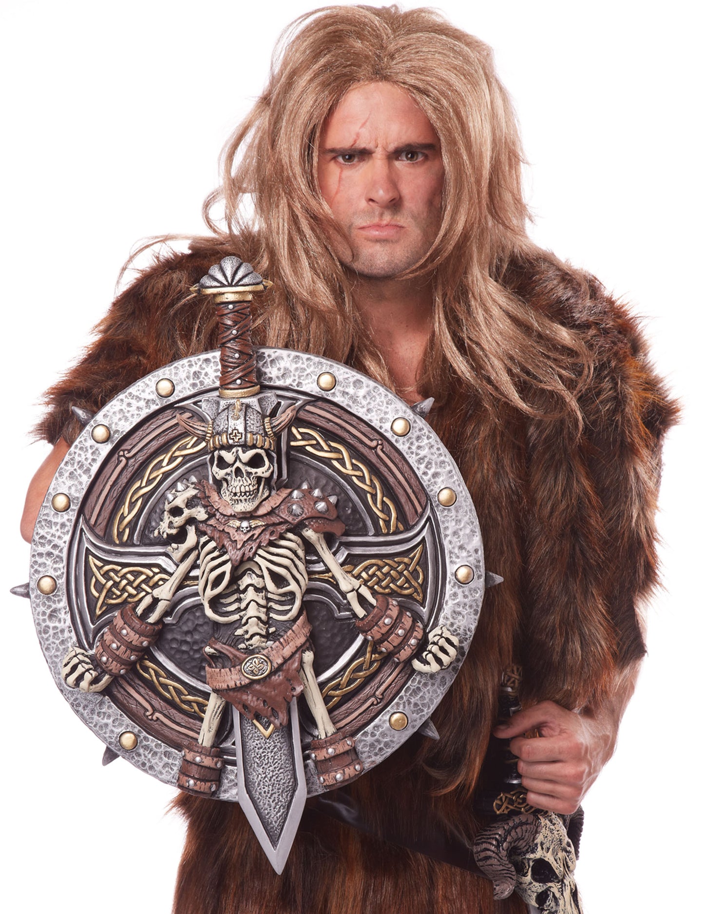 Scut din plastic și sabie vikingă