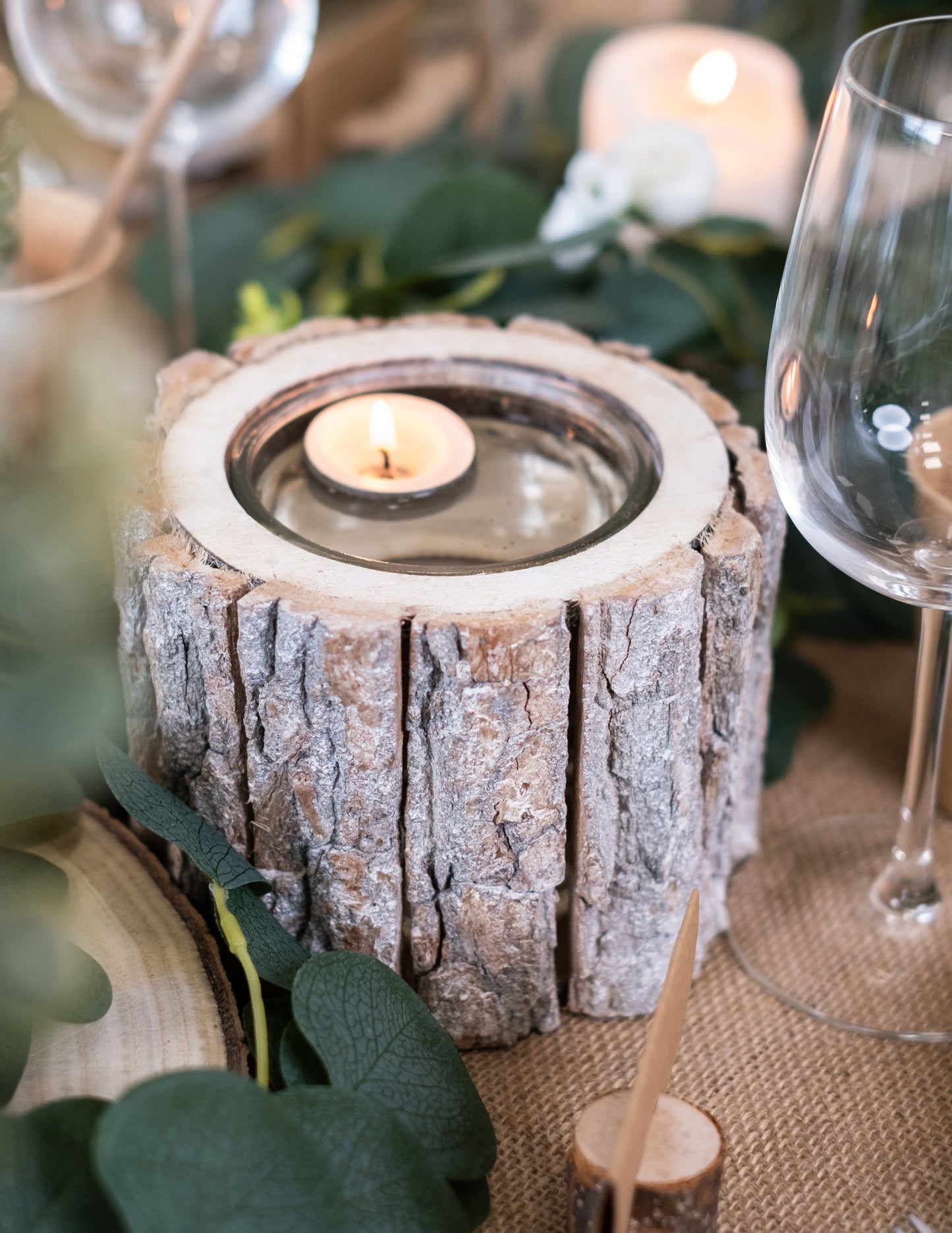 12 x 14 cm jurnal de lemn