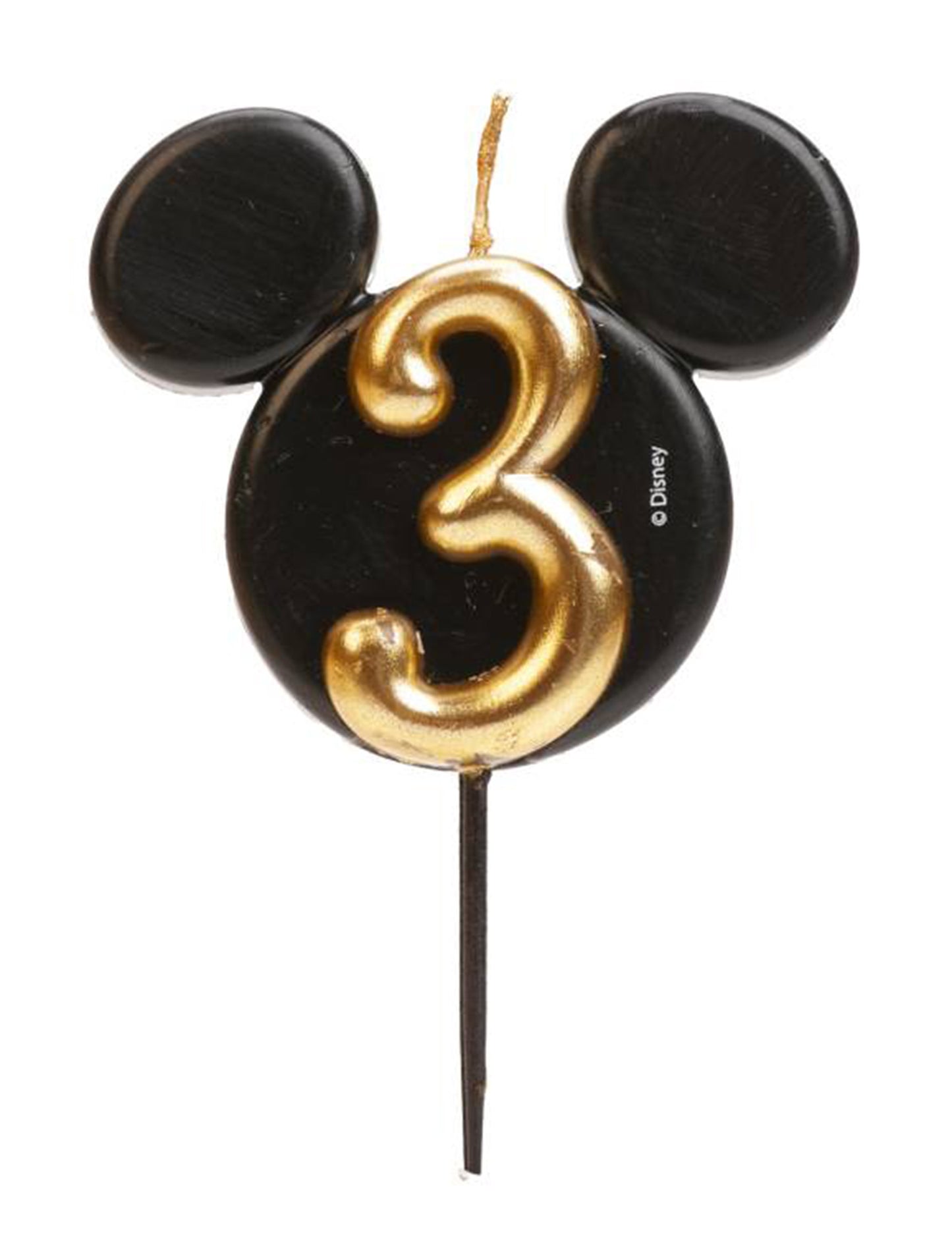 Bougie Chiffre Mickey Mouse