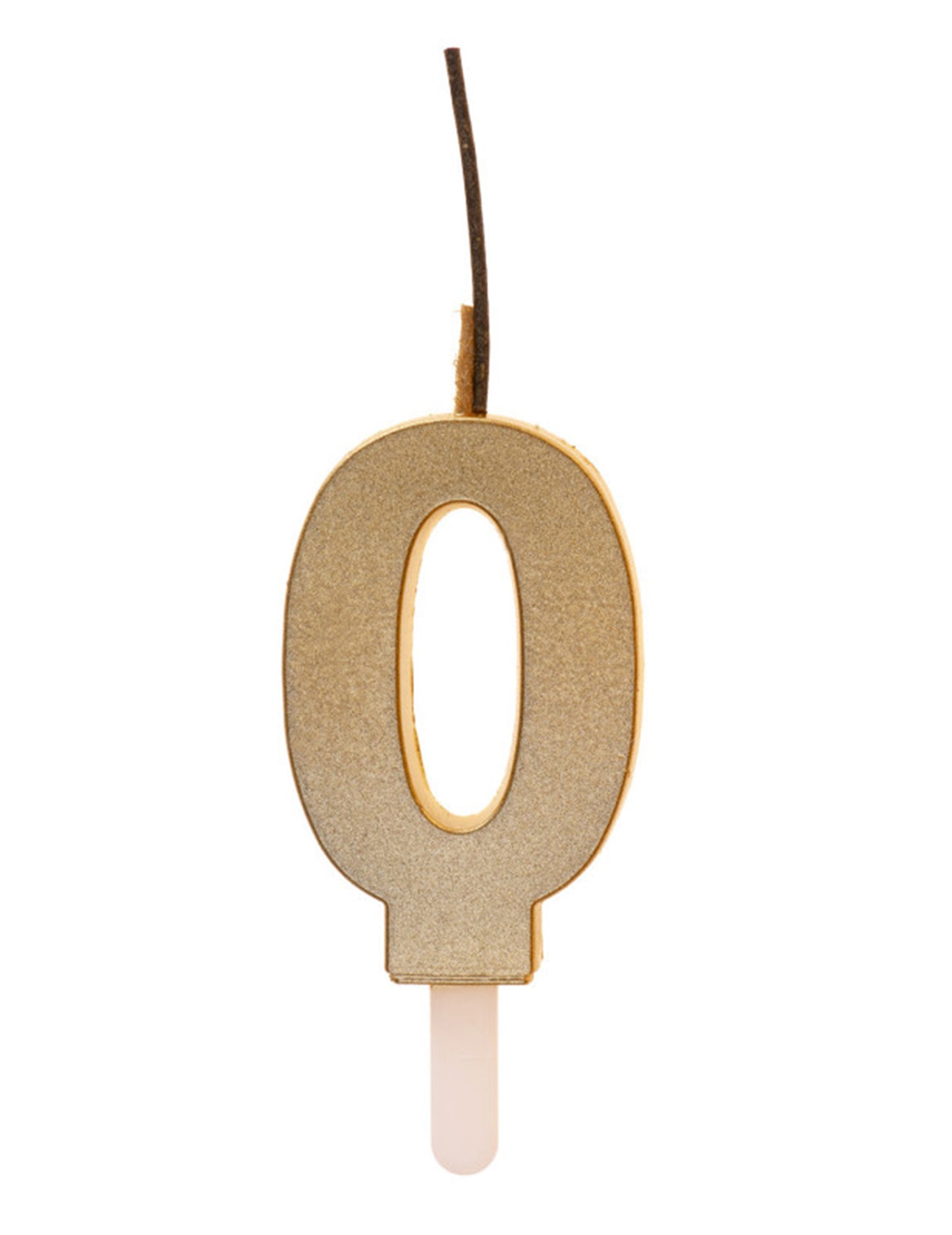 Bougie Chiffre Pétillante Dorée