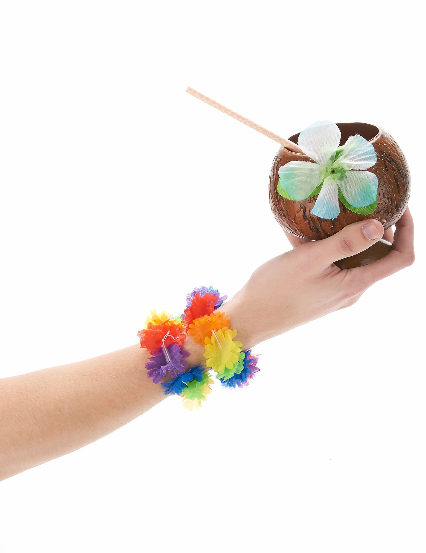 2 brățări hawaiene multicolore