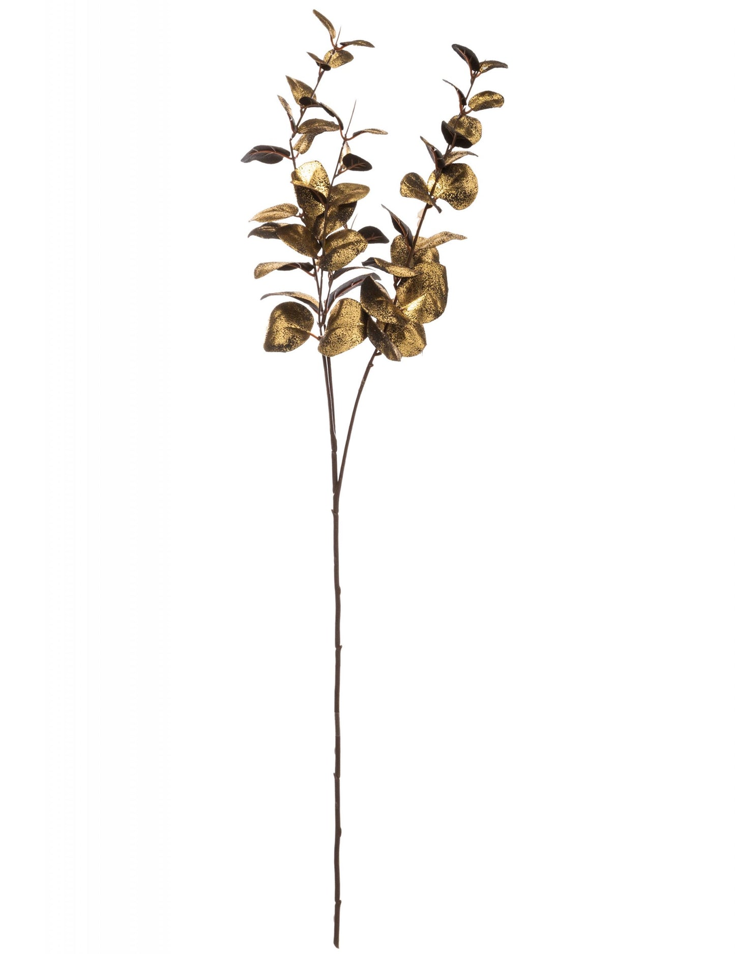 Ramură de eucalipt auriu 76 cm pentru decorare