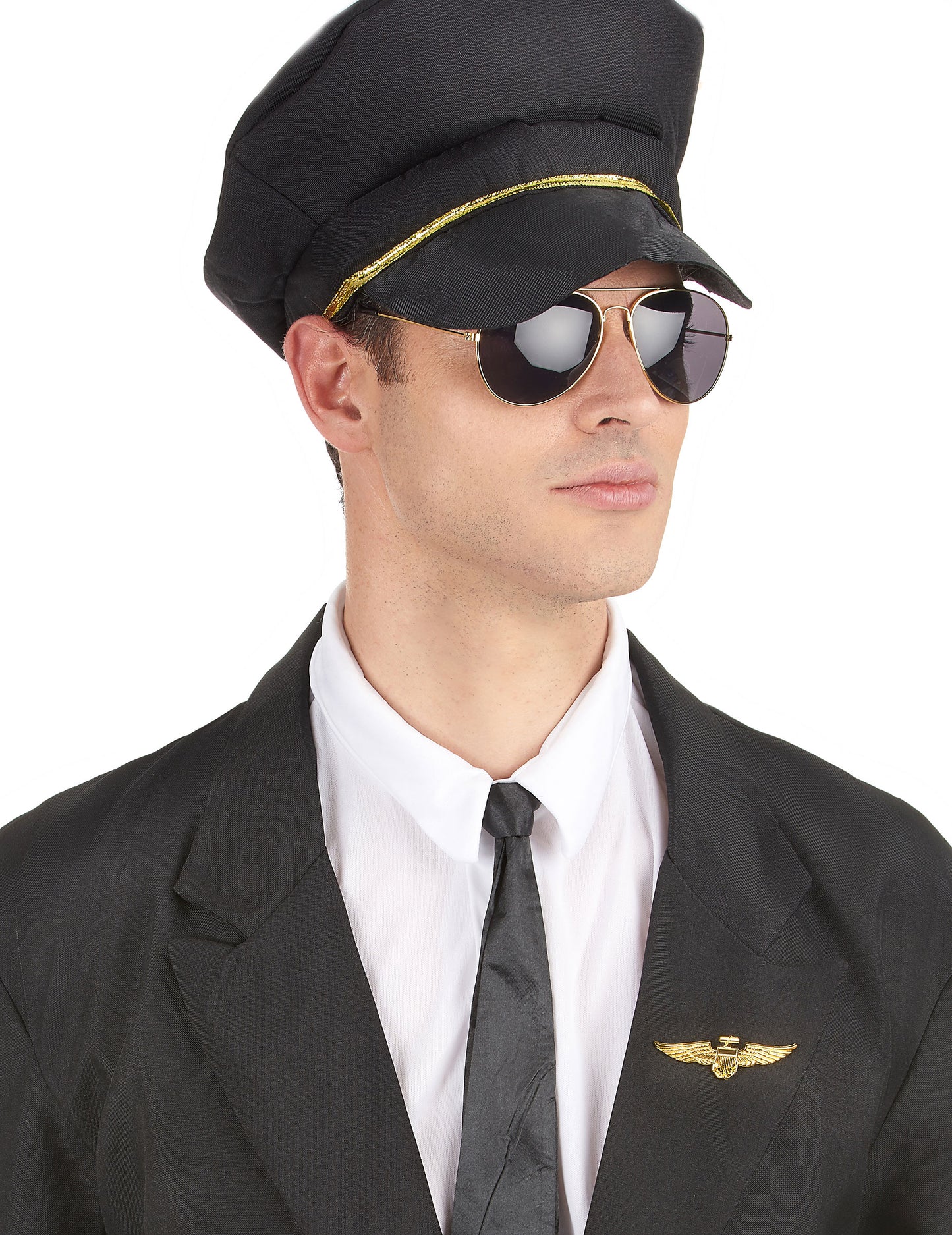 Broșă de pilot de aviator de aur