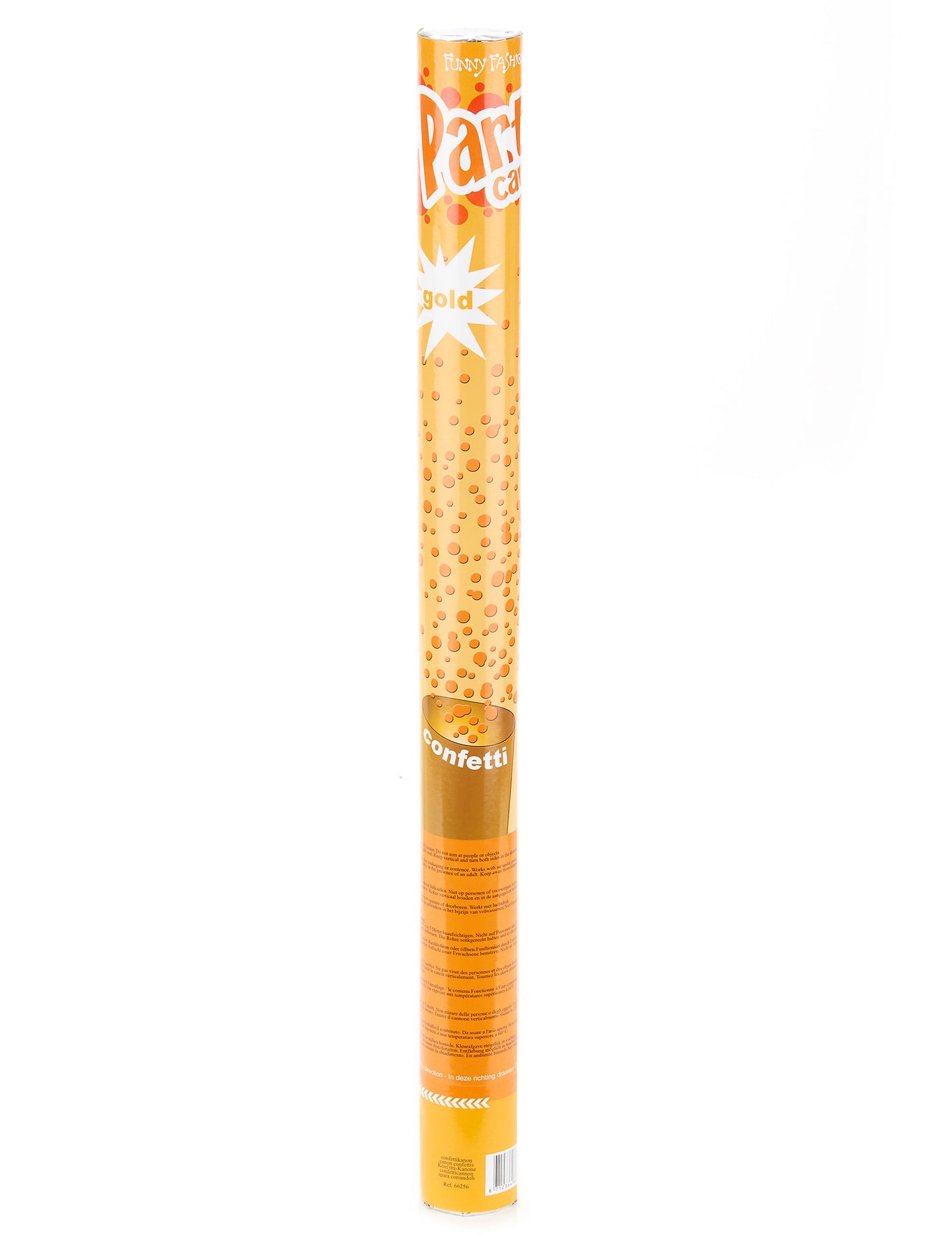 Cannon confetti de aur 60 cm