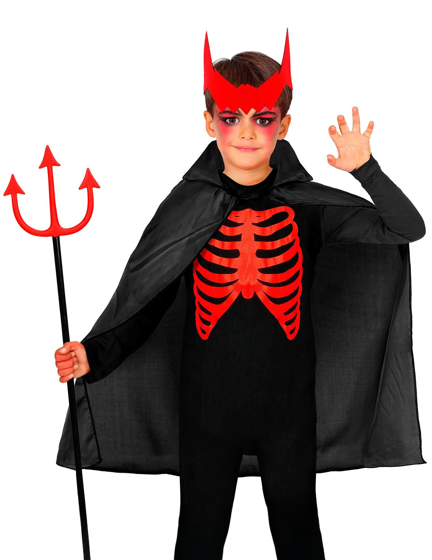 Cape neagră pentru copii 60 cm