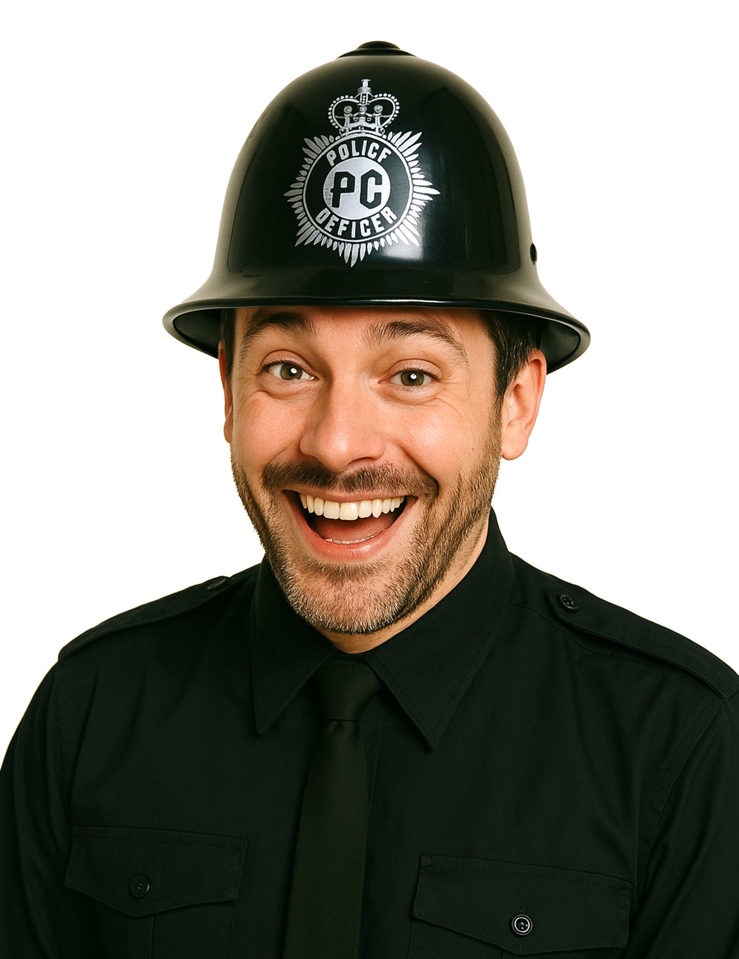 Casca de poliție engleză