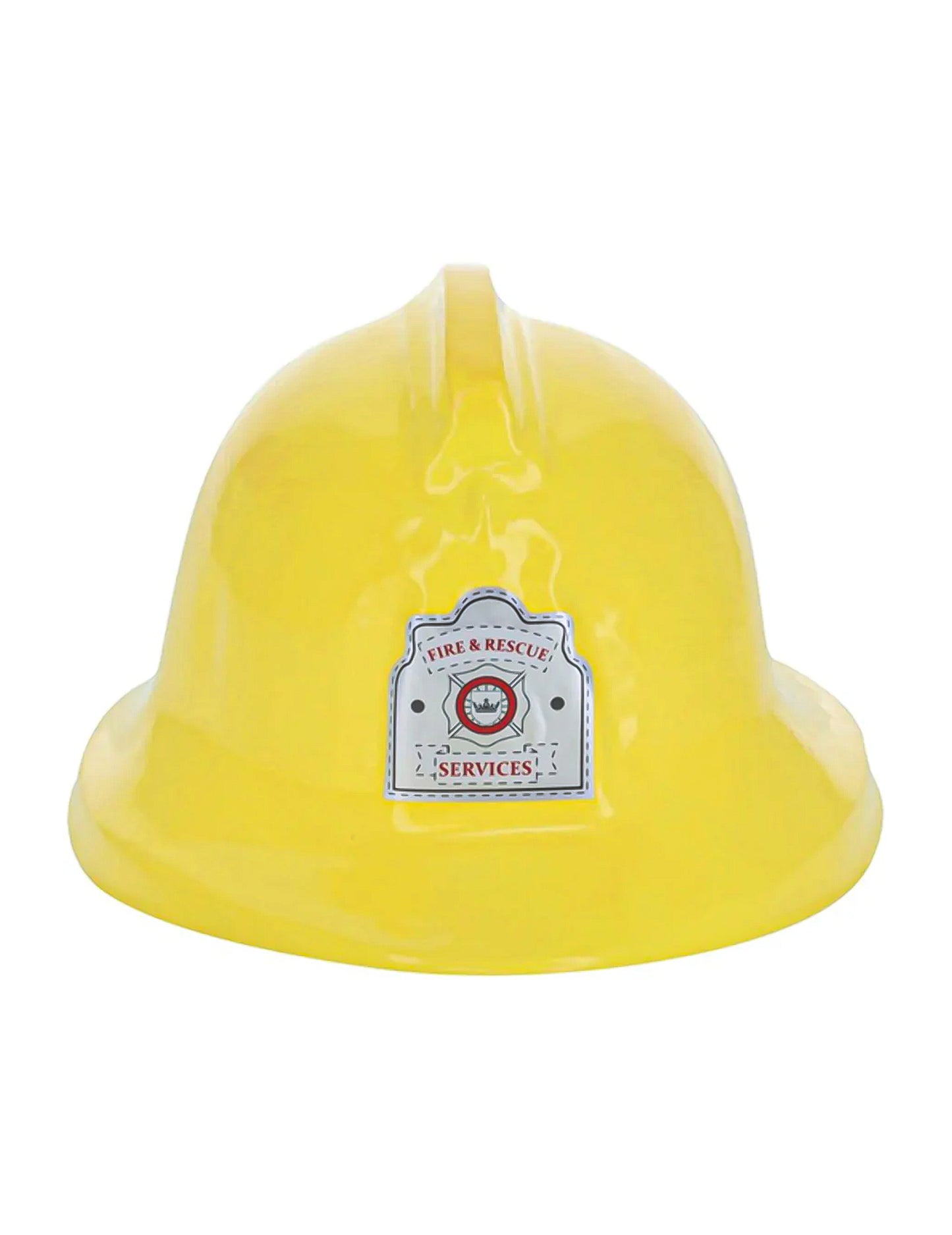 Vedere frontală a căștii de pompier
