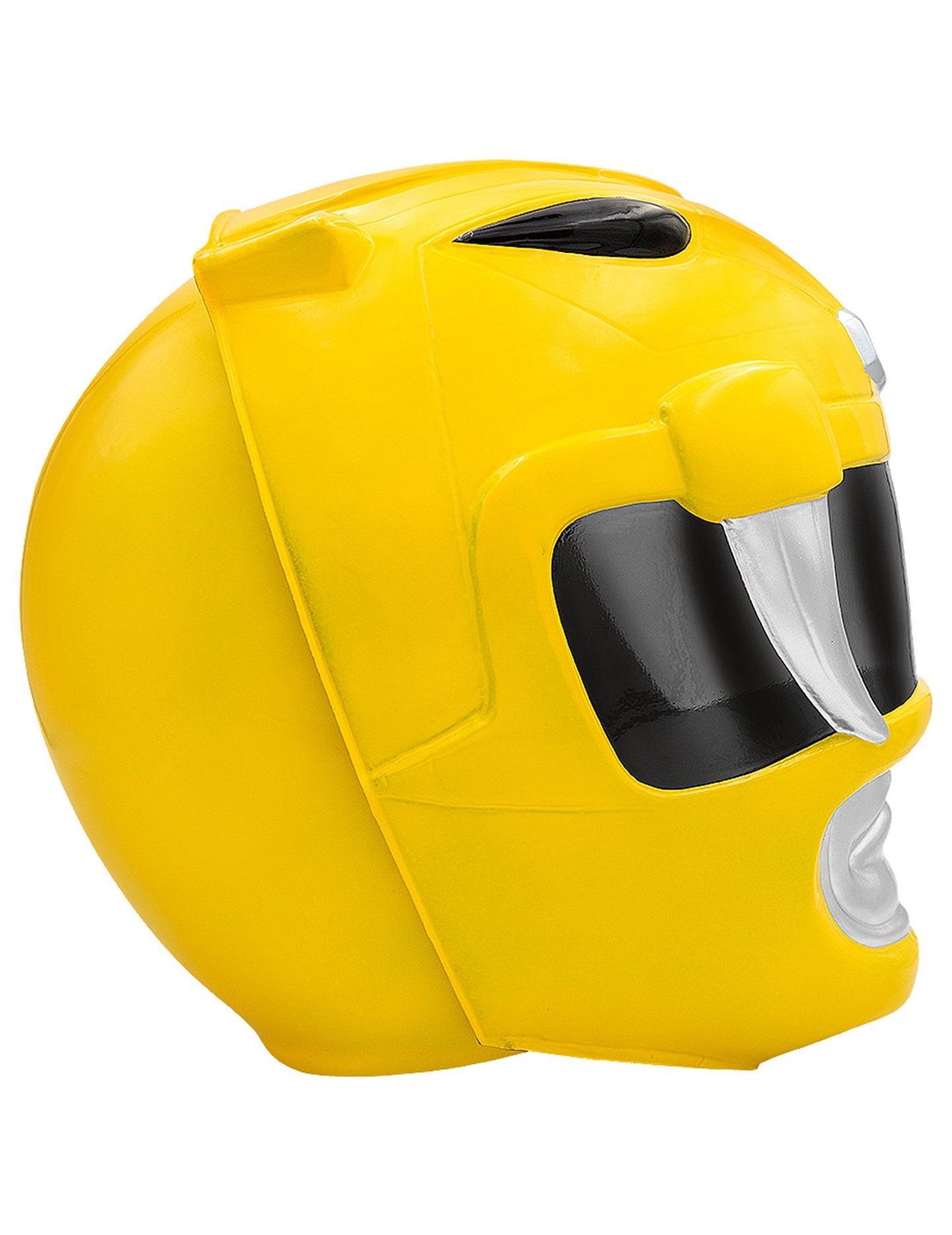 Casca Power Ranger galbena pentru adulti