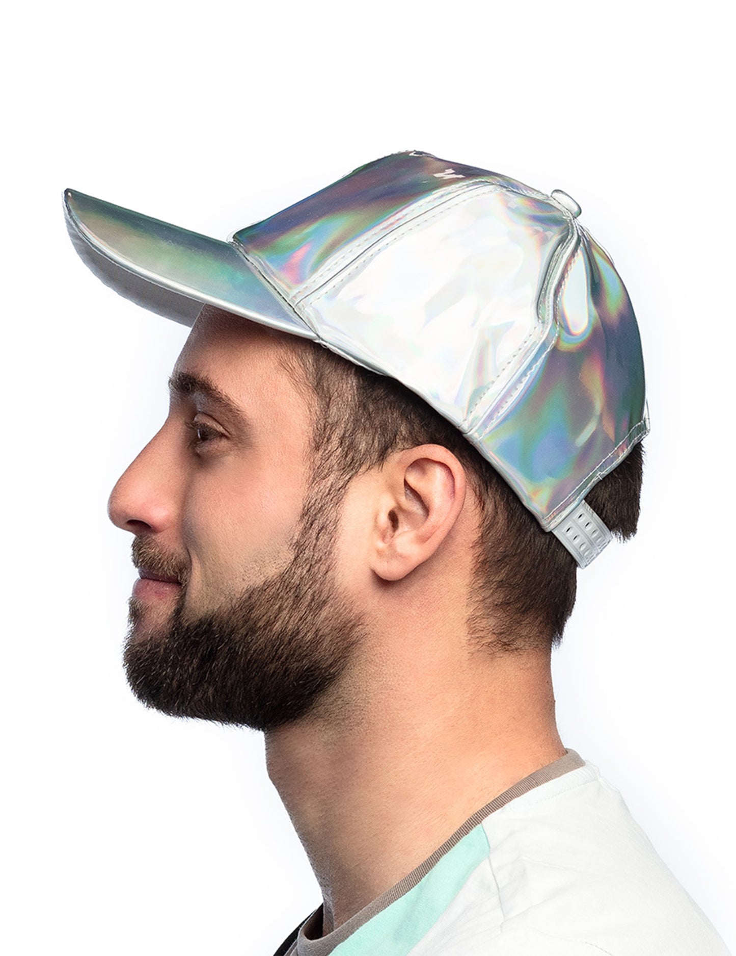 Capace de argint iridiscente pentru adulți