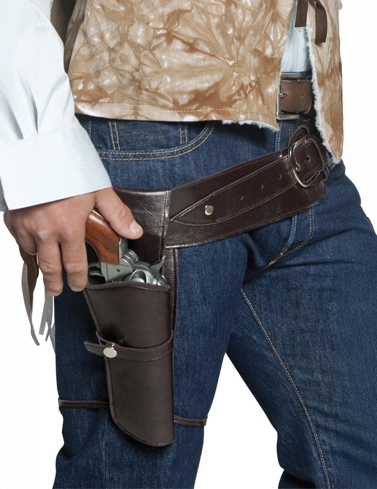 Centura de bandit occidentală cu carcasă pentru adulți