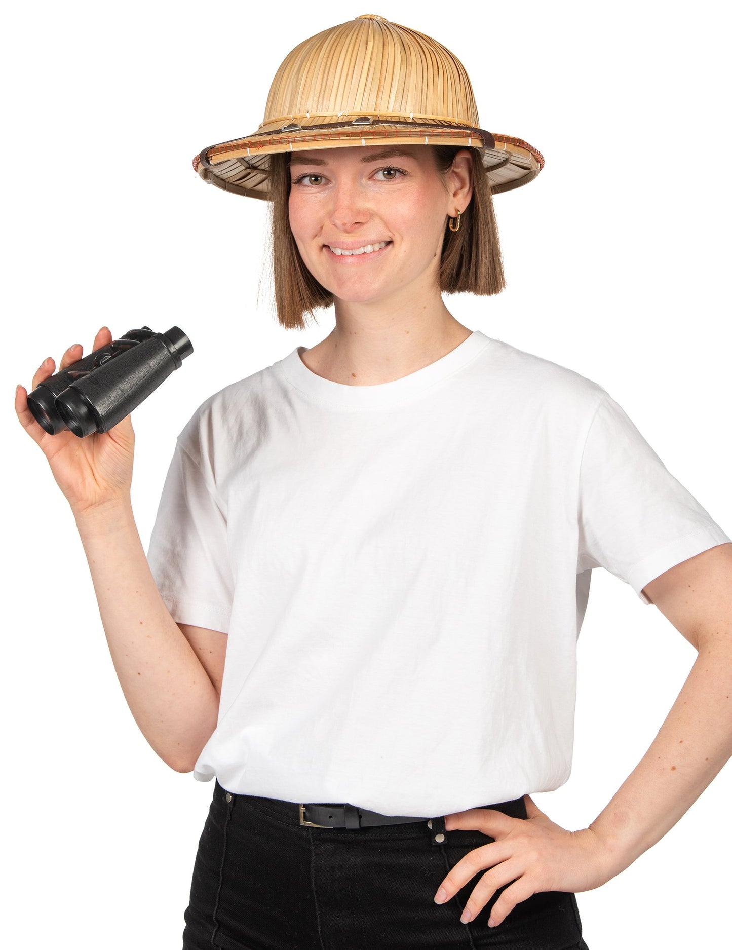 Pălărie de aventurier bej adult