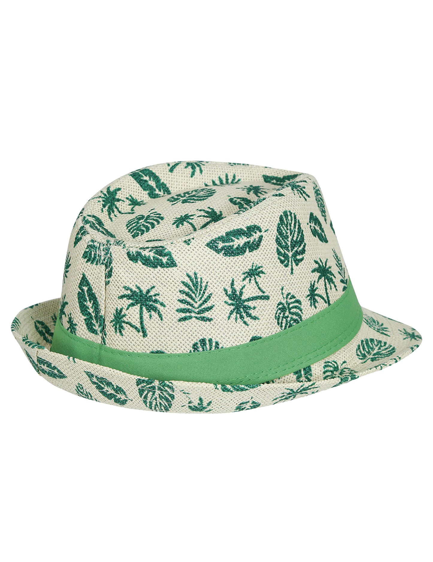 Pălărie de vară pentru copii cu model de frunze