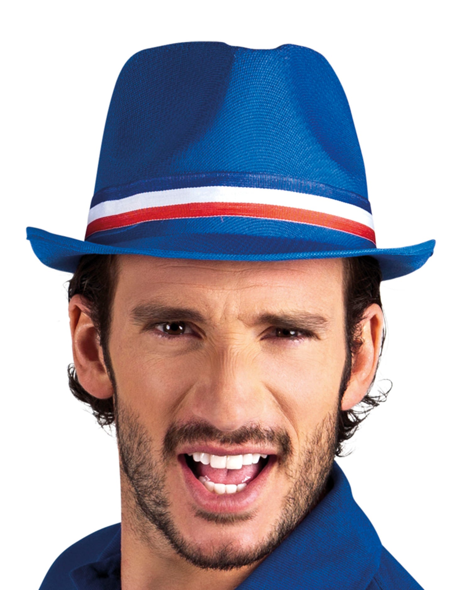 Pălăria de gangster albastru susține Franța adult