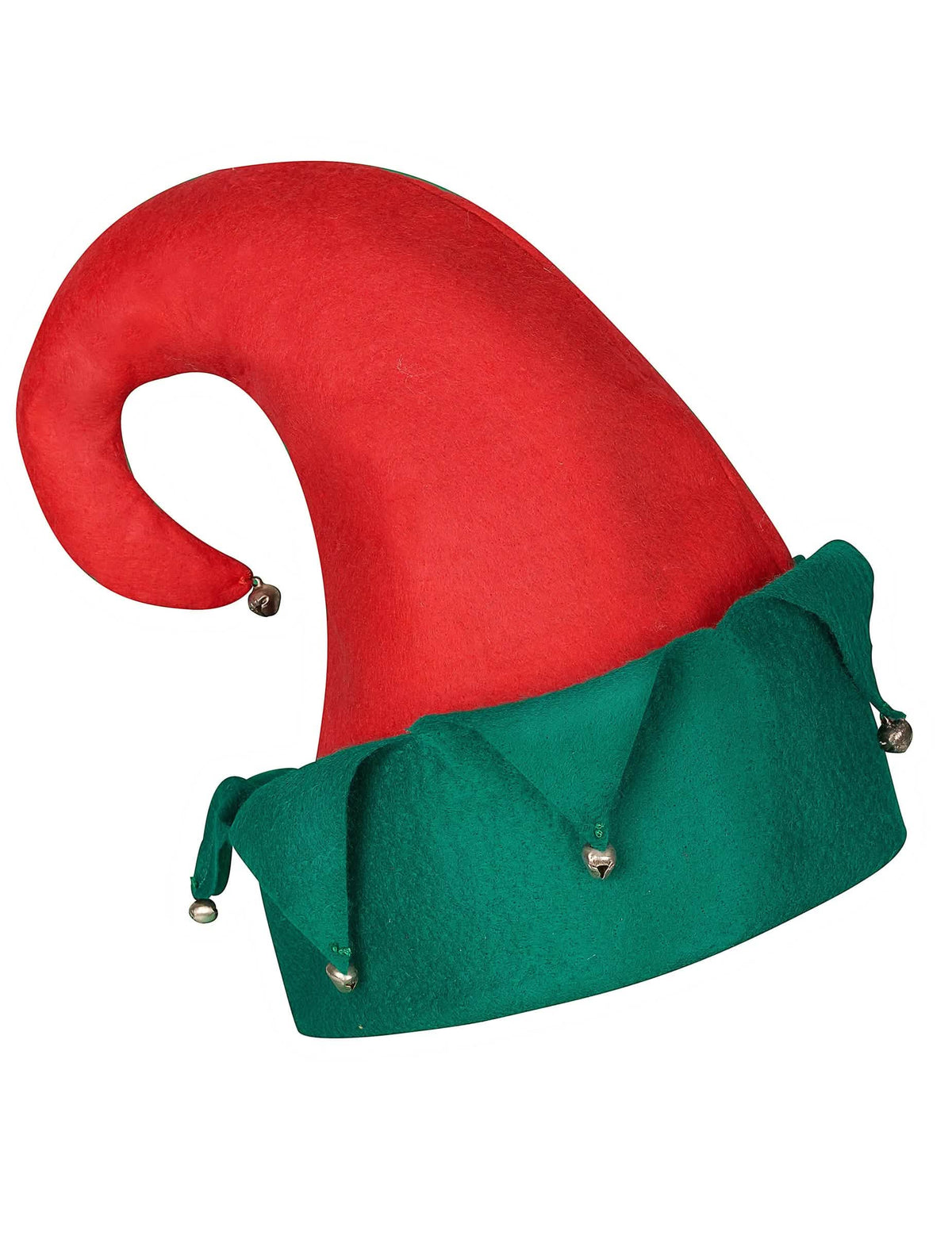 Pălărie Lutin cu clopote de Crăciun pentru adulți