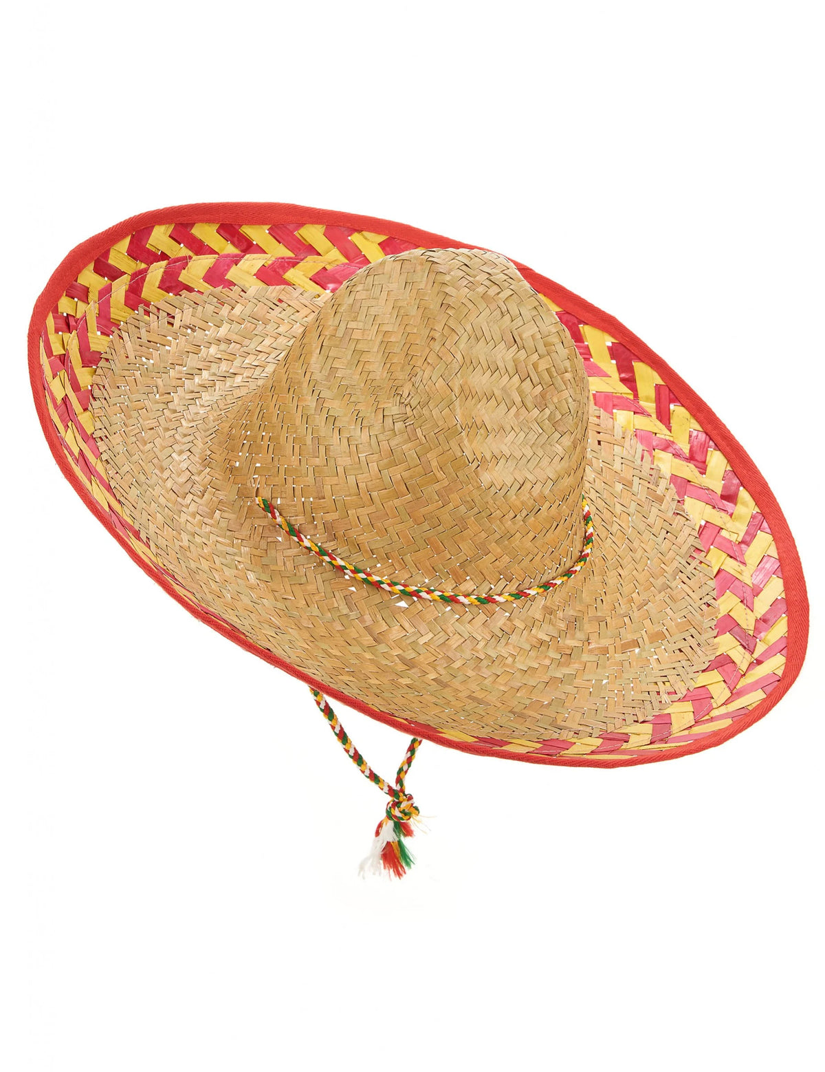 Vedere de sus a pălăriei mexicane pentru adult
