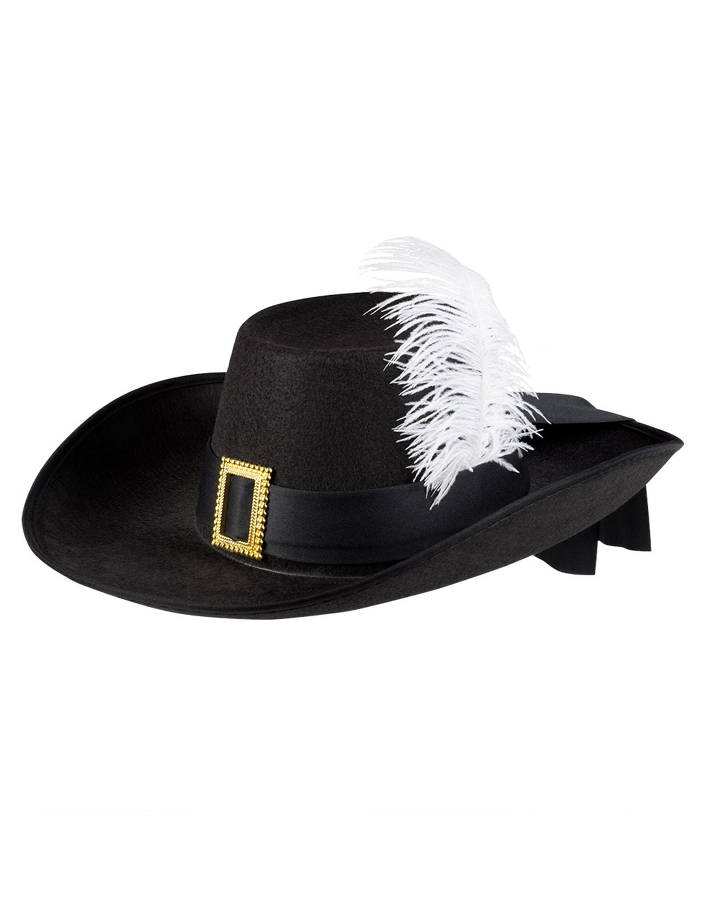 Pălărie pentru muschetari negri adulți