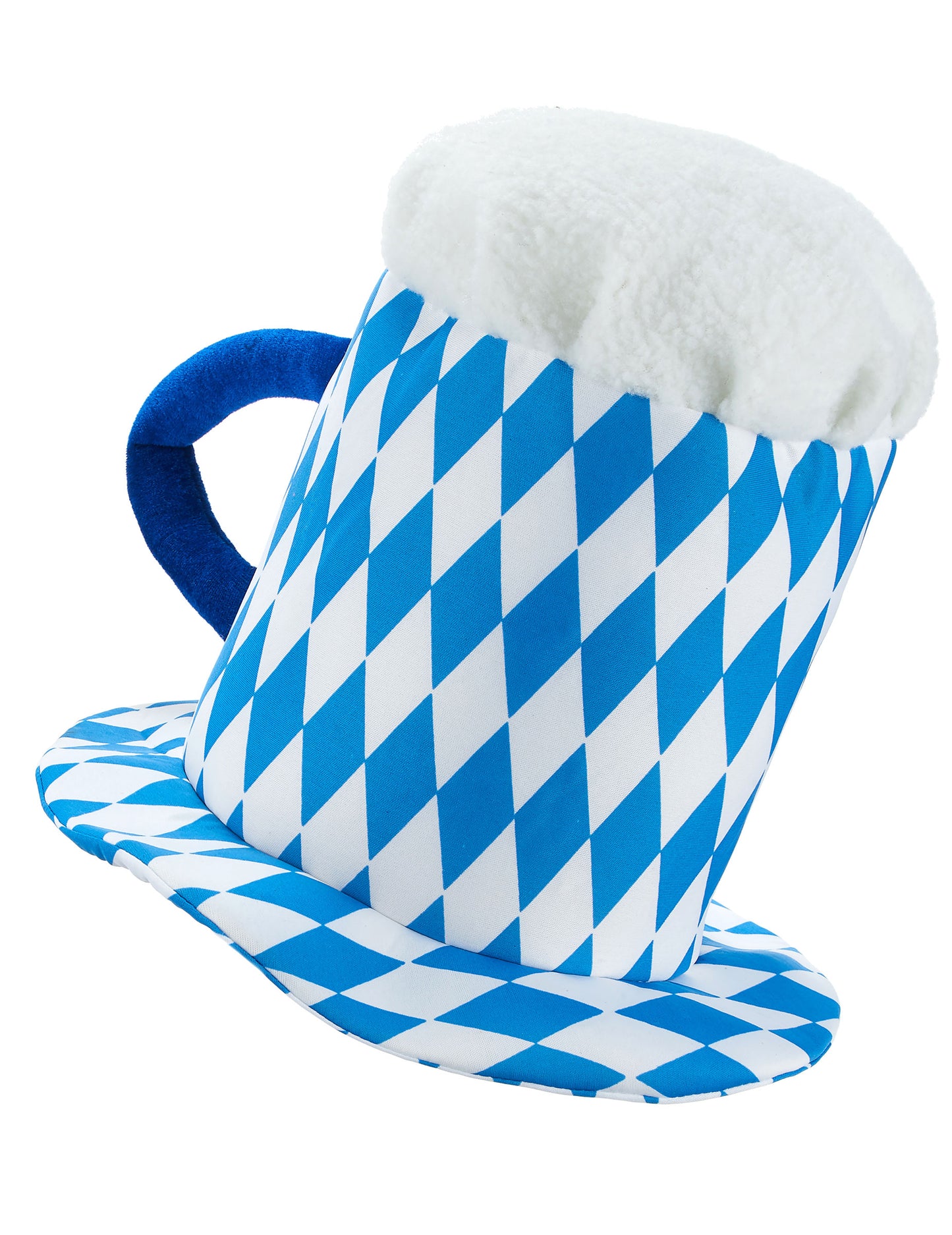 Pălărie albastră și albă albastră și albă albastră