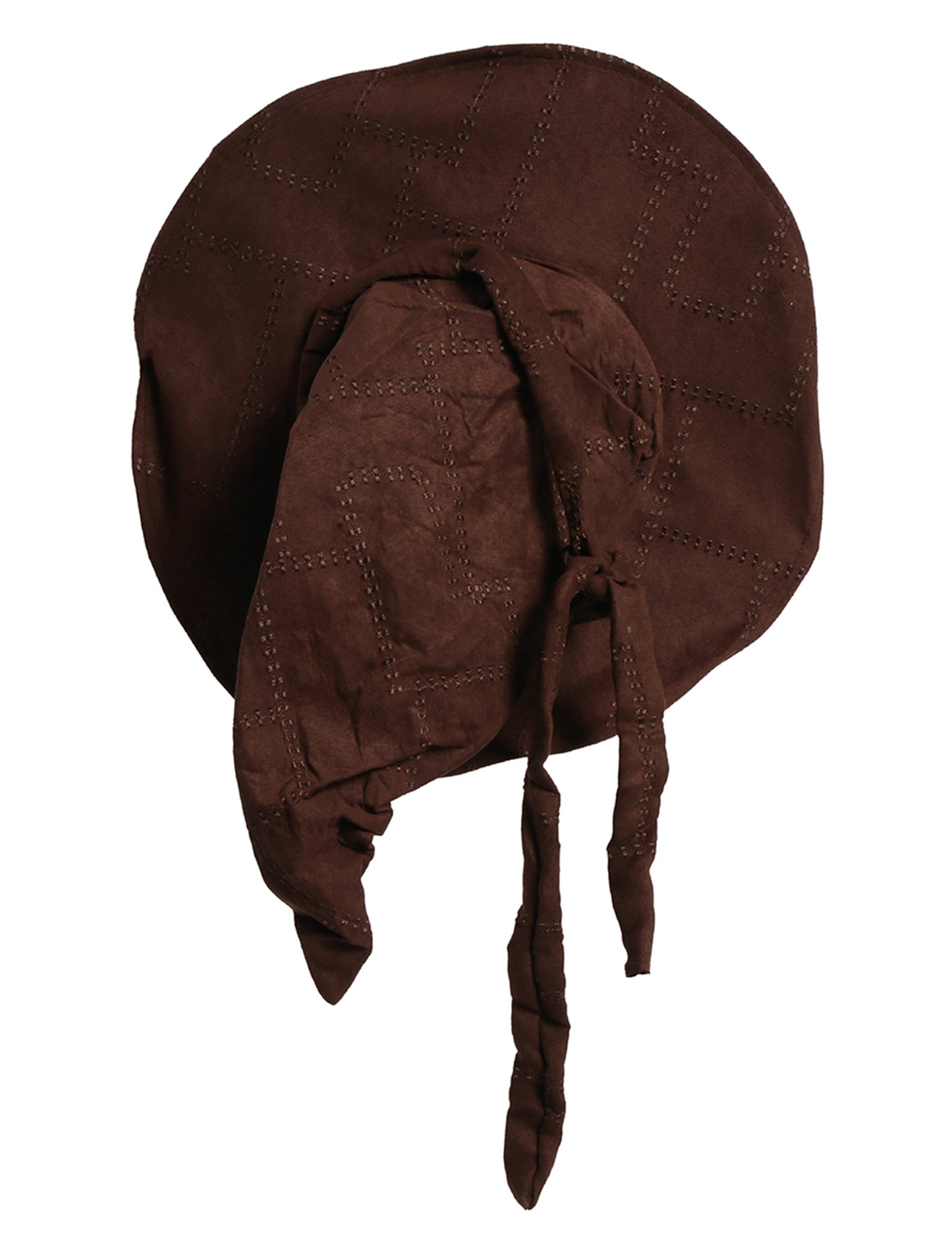 Pălărie de vrăjitor maro adult