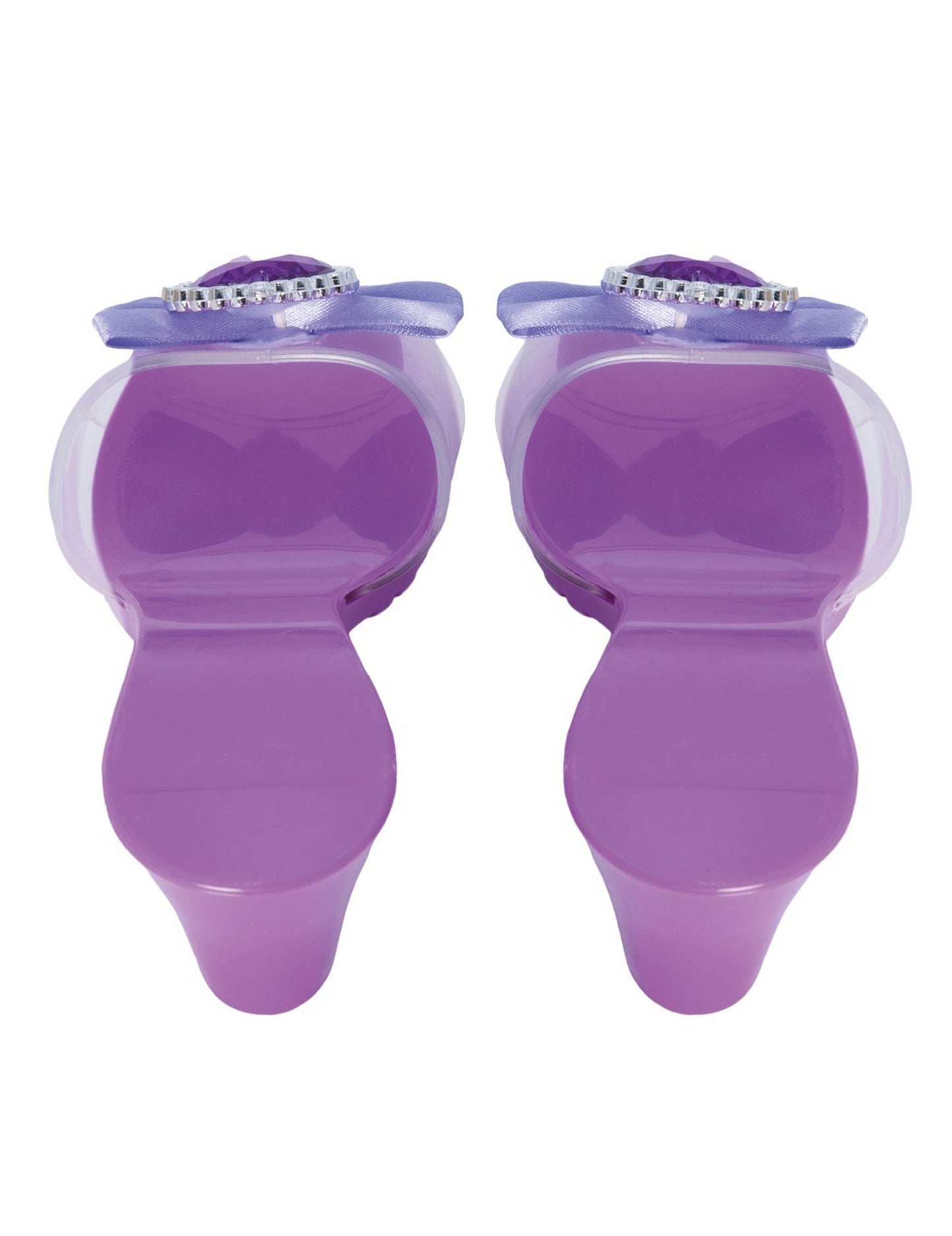 Pantofi de prințesă mov pentru copii