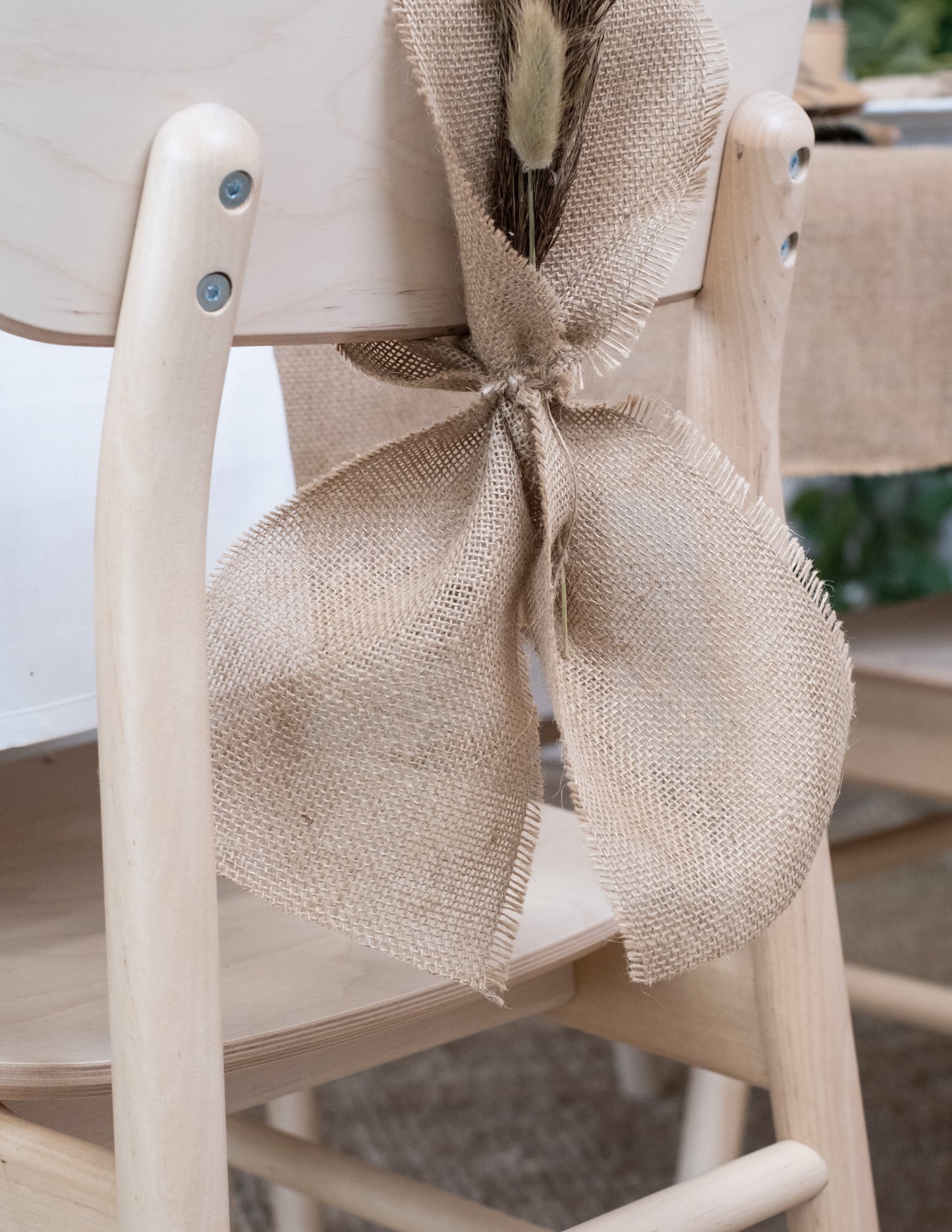 Aler de masă din iută naturală 30cm x 5m