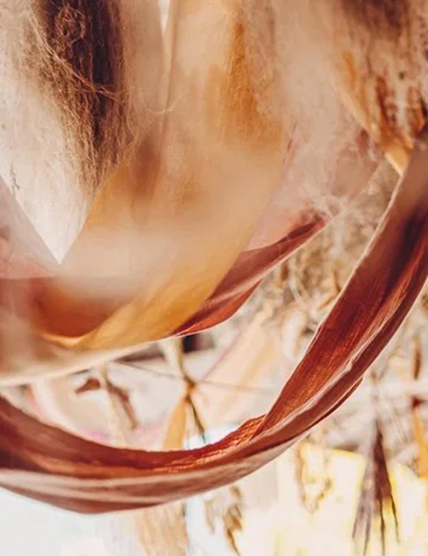 Teracotta de tifon de bumbac de bumbac vechi roz vechi 30 cm x 3 m