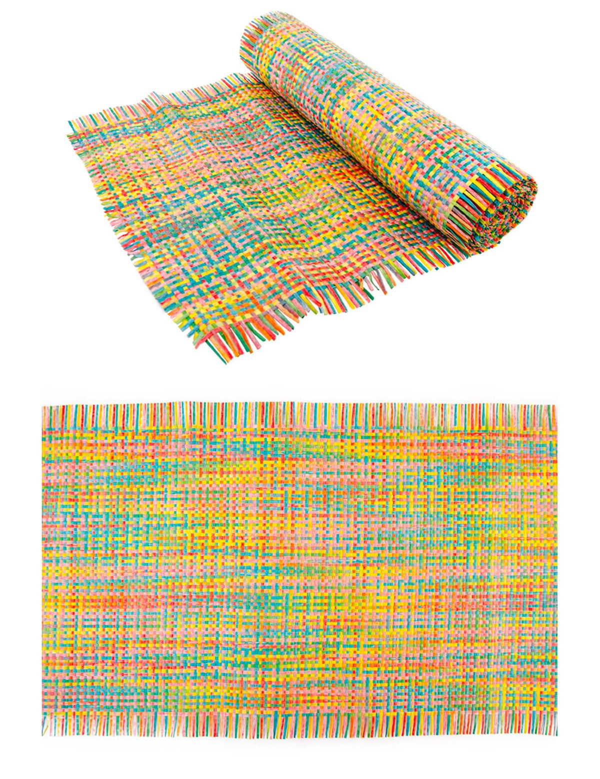 Față de masă tip rogojină pentru petrecere mexicană multicolor
