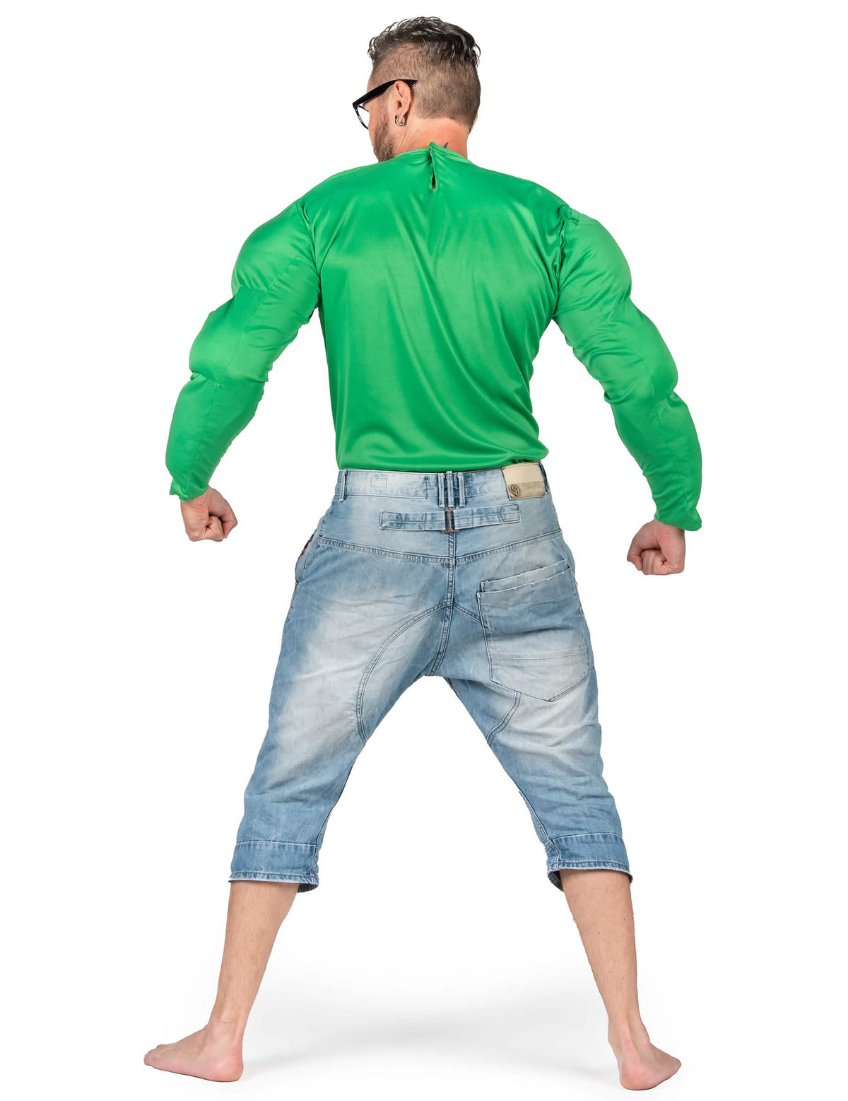 Cămașă cu mușchi verde pentru adult verde