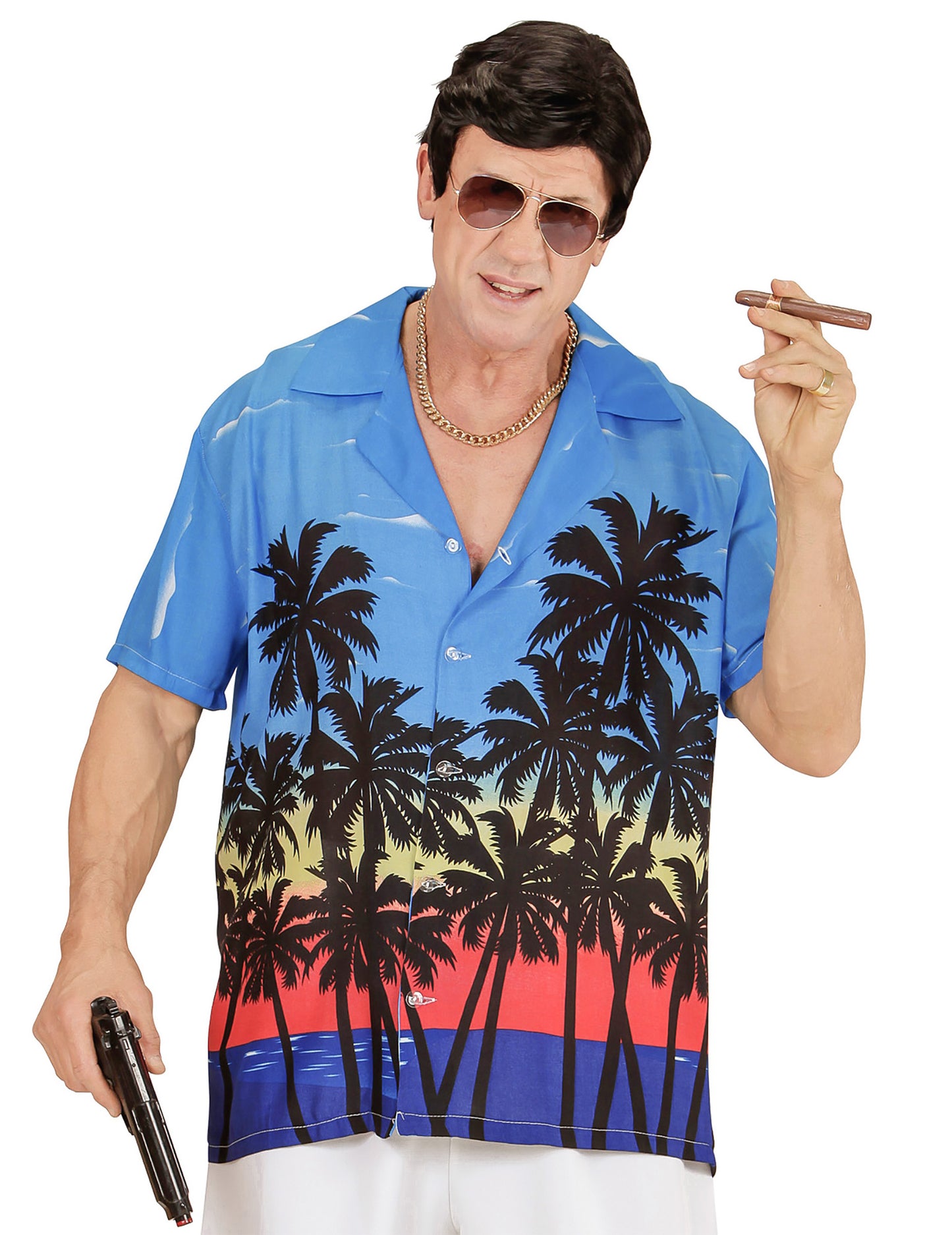 Cămașă turistică hawaiană pentru adulți