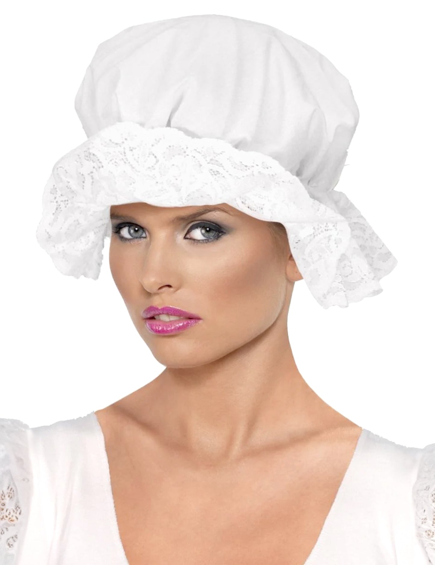 Căciulă bretonă pentru femei din dantelă
