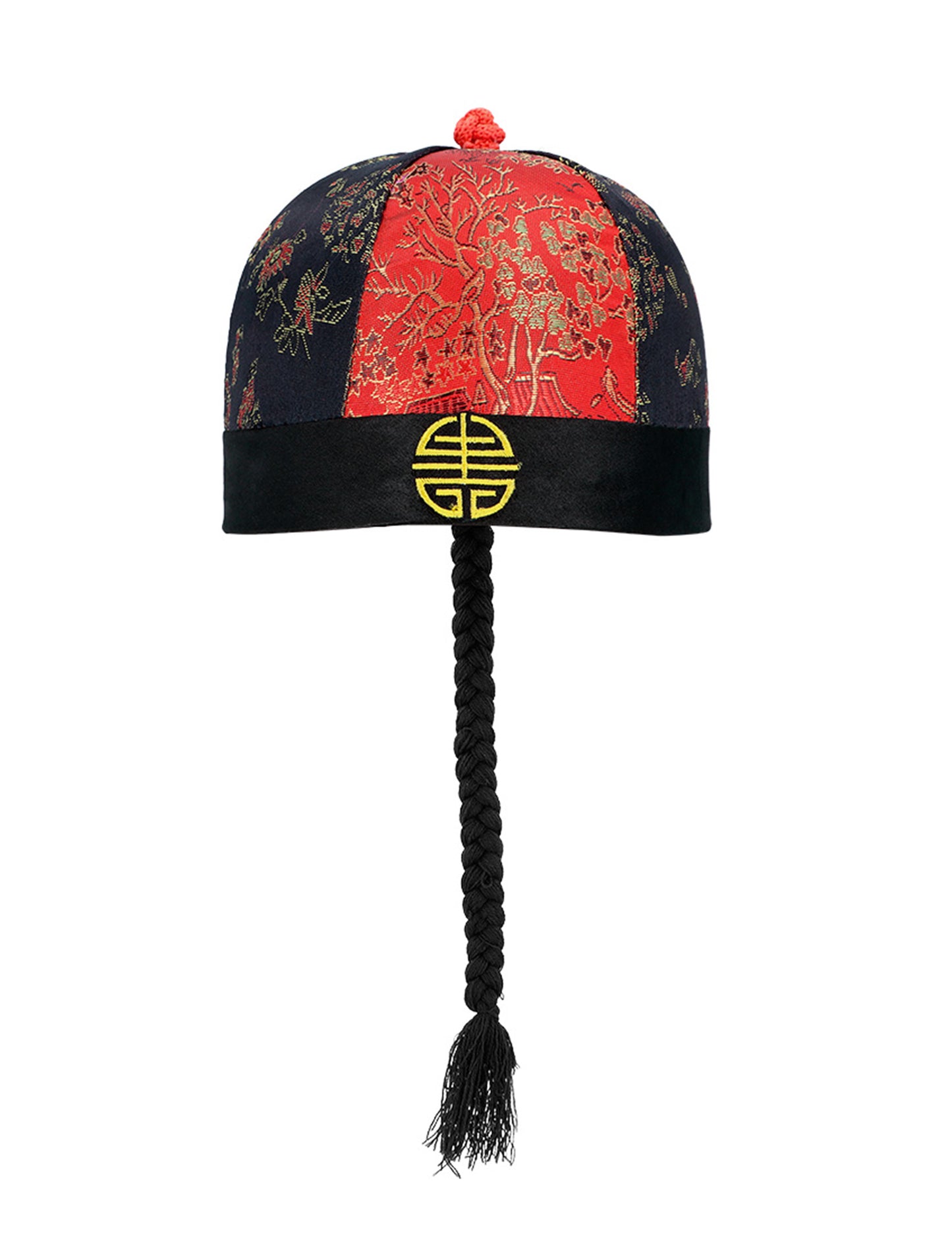 Capac chinezesc cu împletituri pentru adulți