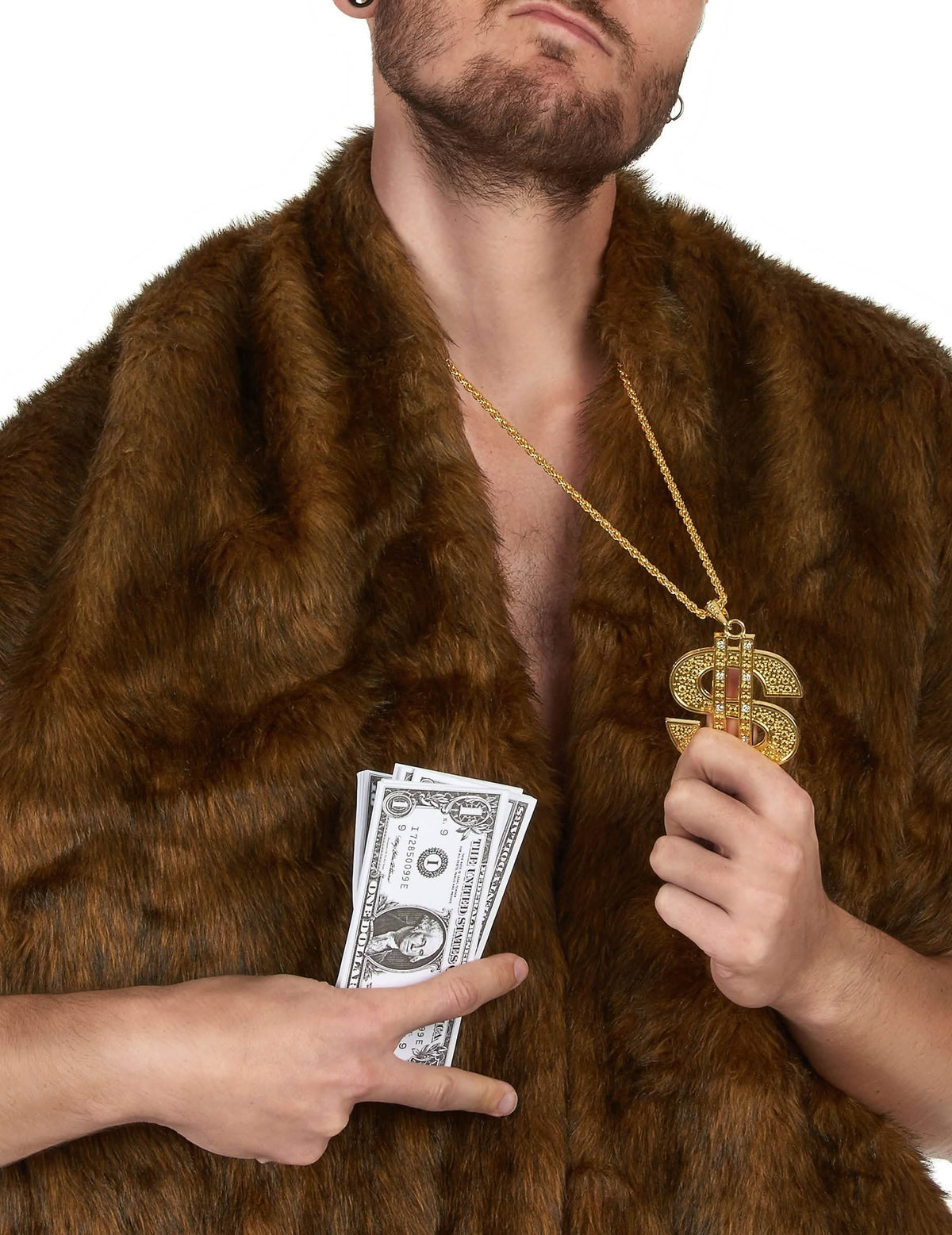 Detaliu al pandantivului Colierului Dollar pentru adult