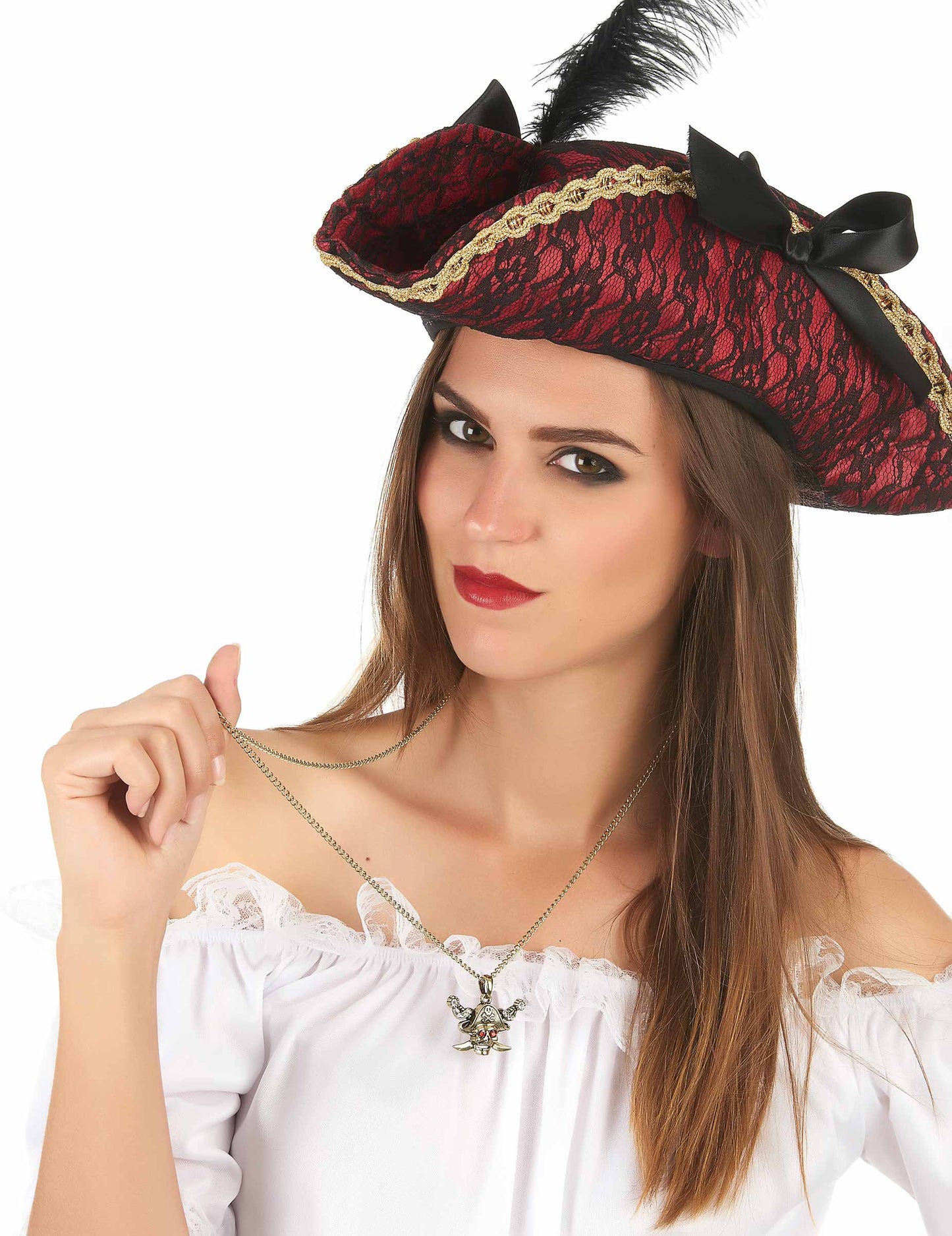 Colier de aur pentru pirați adulți