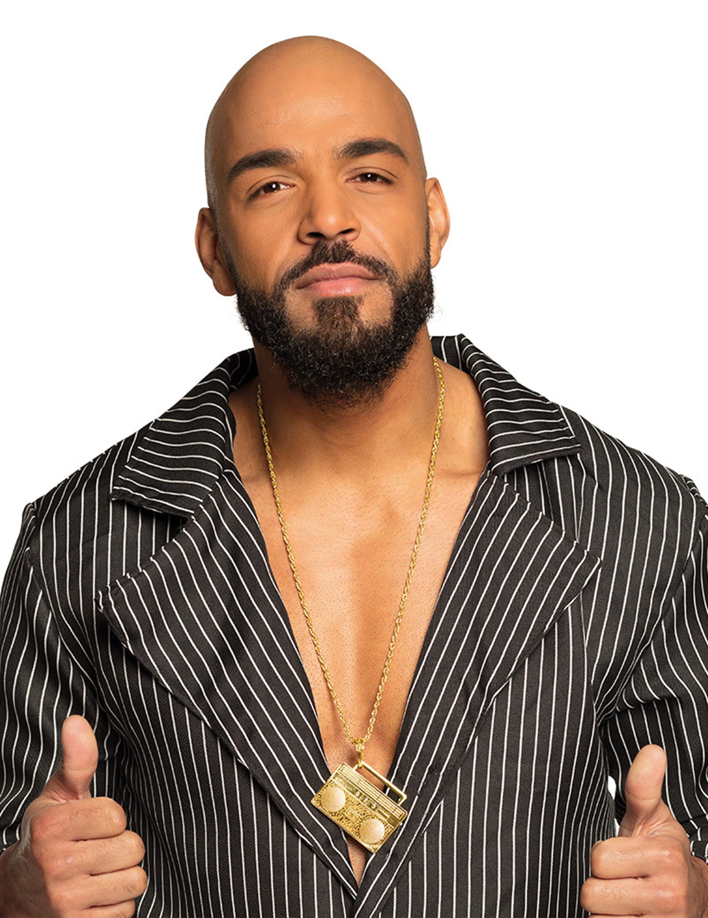 Colier de aur radio pentru adulți din anii 80